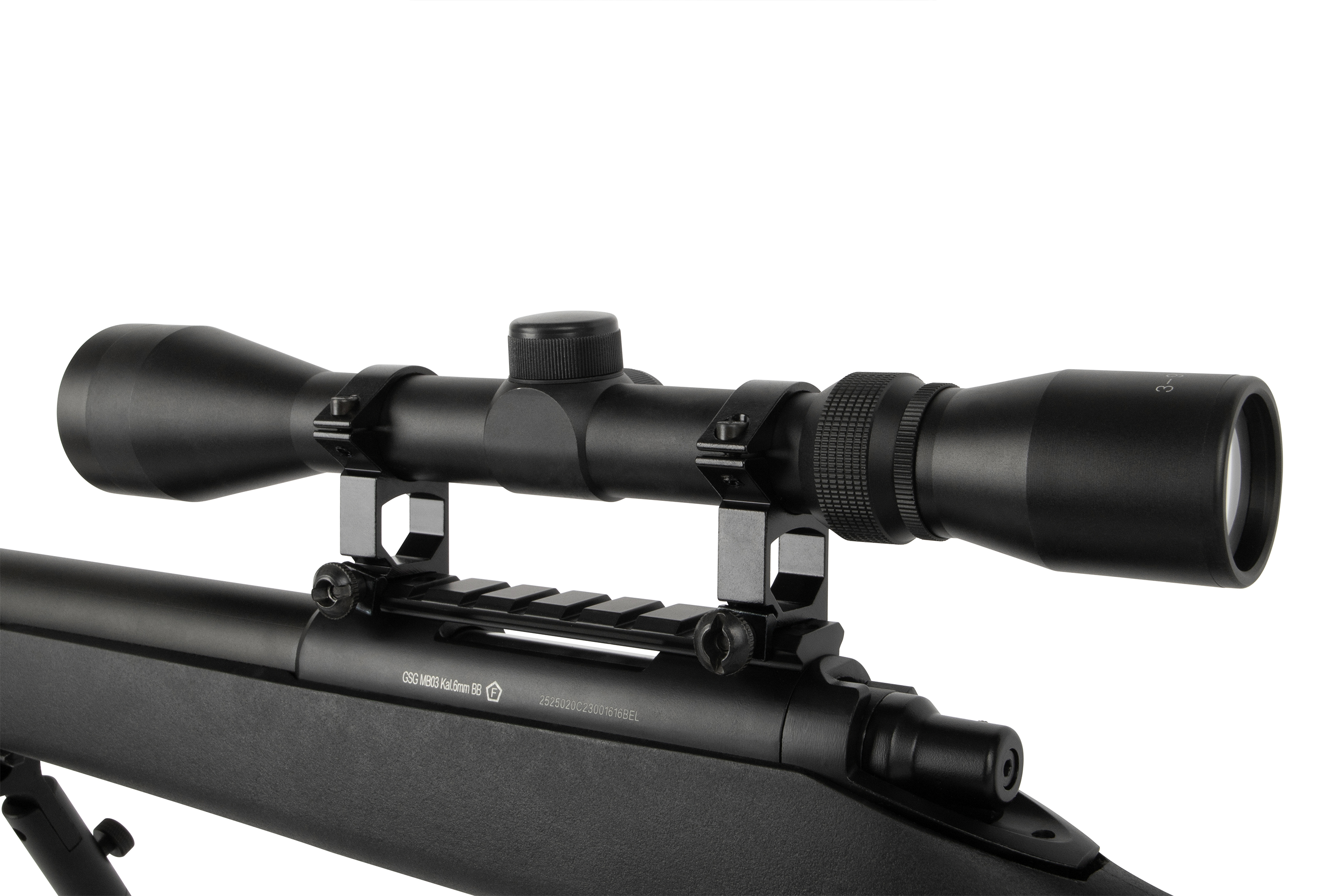 GSG MB03 Sniper Schwarz Inkl. ZF 6mm - Airsoft Federdruck