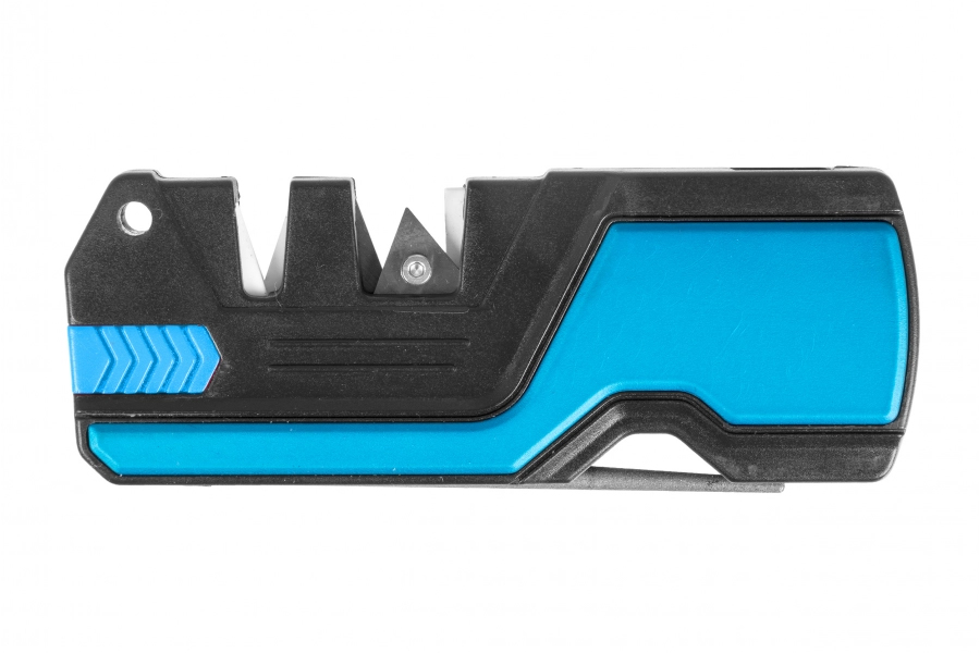 THE EDGE bushSHARP Messerschärfer Multitool blau