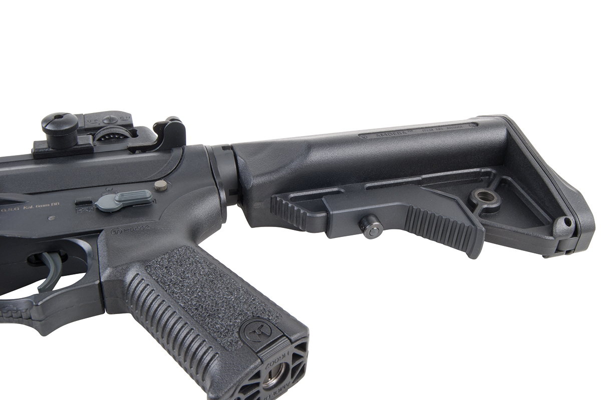 Ares Amoeba M4 008 Schwarz 6mm - Airsoft AEG < 0,5 Joule