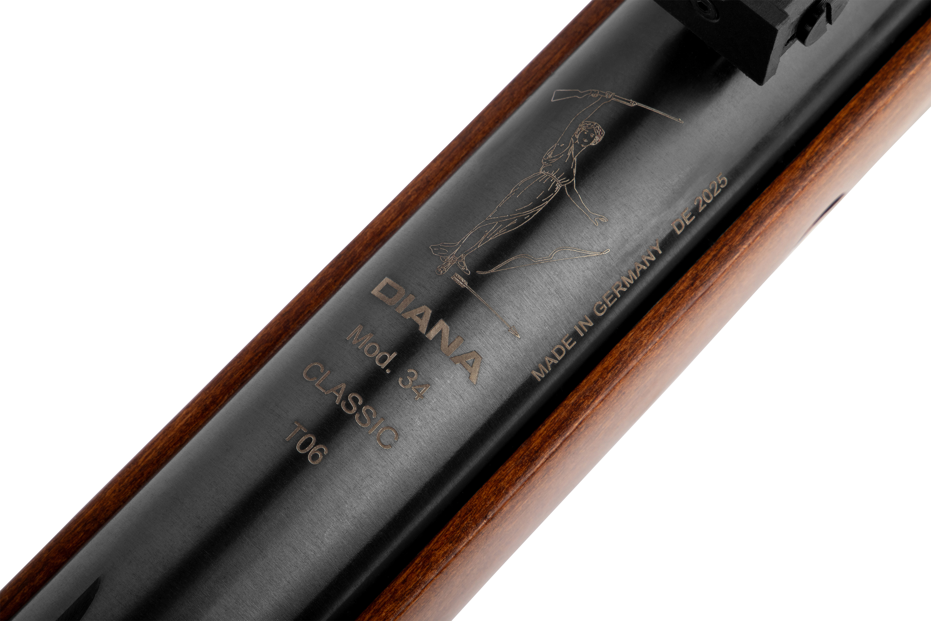 DIANA 34 Classic Holz 4,5mm - Druckluft Federdruck | Knicklauf
