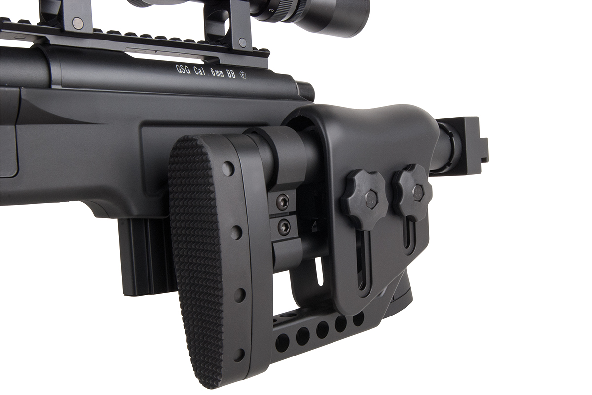 GSG 4410 Sniper Schwarz 6mm - Airsoft Federdruck GSG 4410 Sniper Schwarz 6mm - Airsoft Federdruck