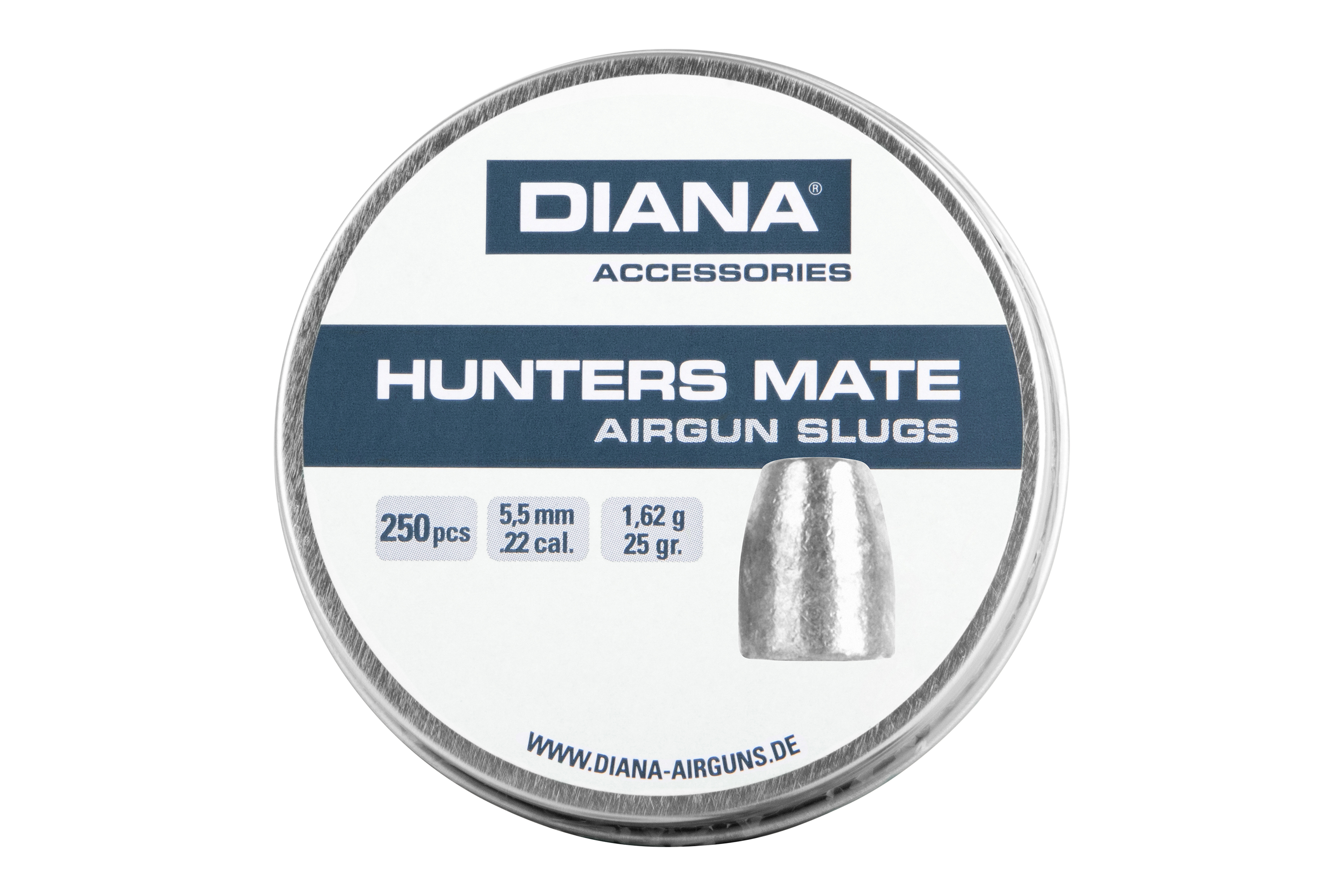 DIANA Hunters Mate Slugs 5,5mm (.22) 250 Stück