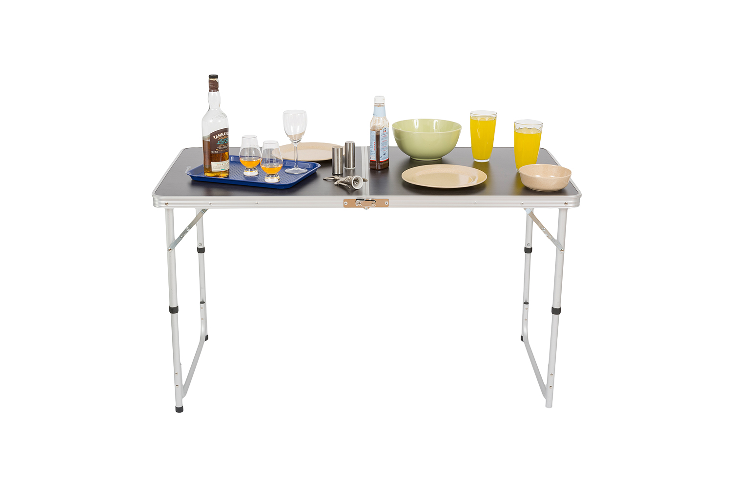 Highlander Campingtisch Klappbar Double 70x120 MDF/Metall
