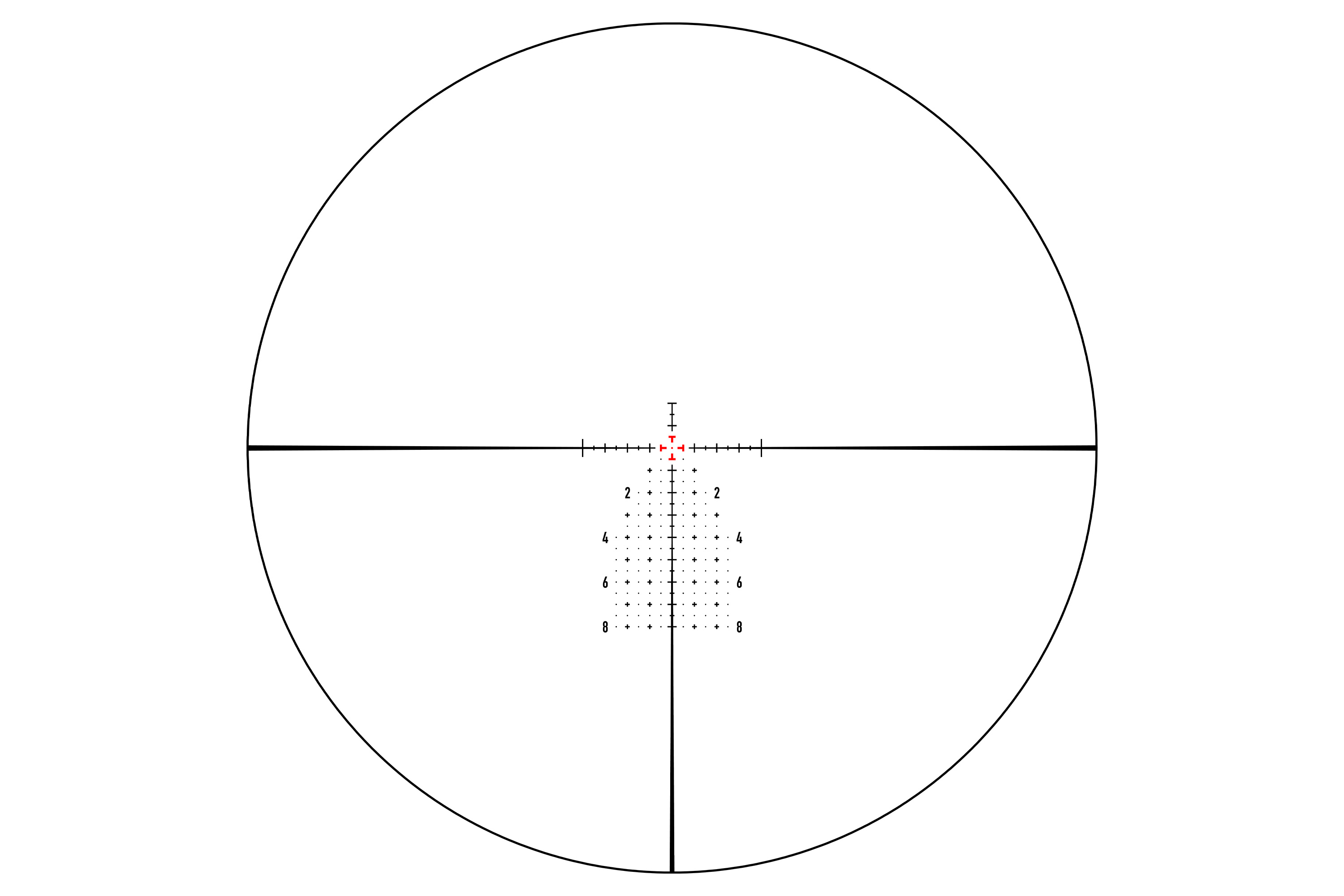 Element Optics Theos Zielfernrohr | 2-10x42 | MPR-1D MRAD FFP FDE
