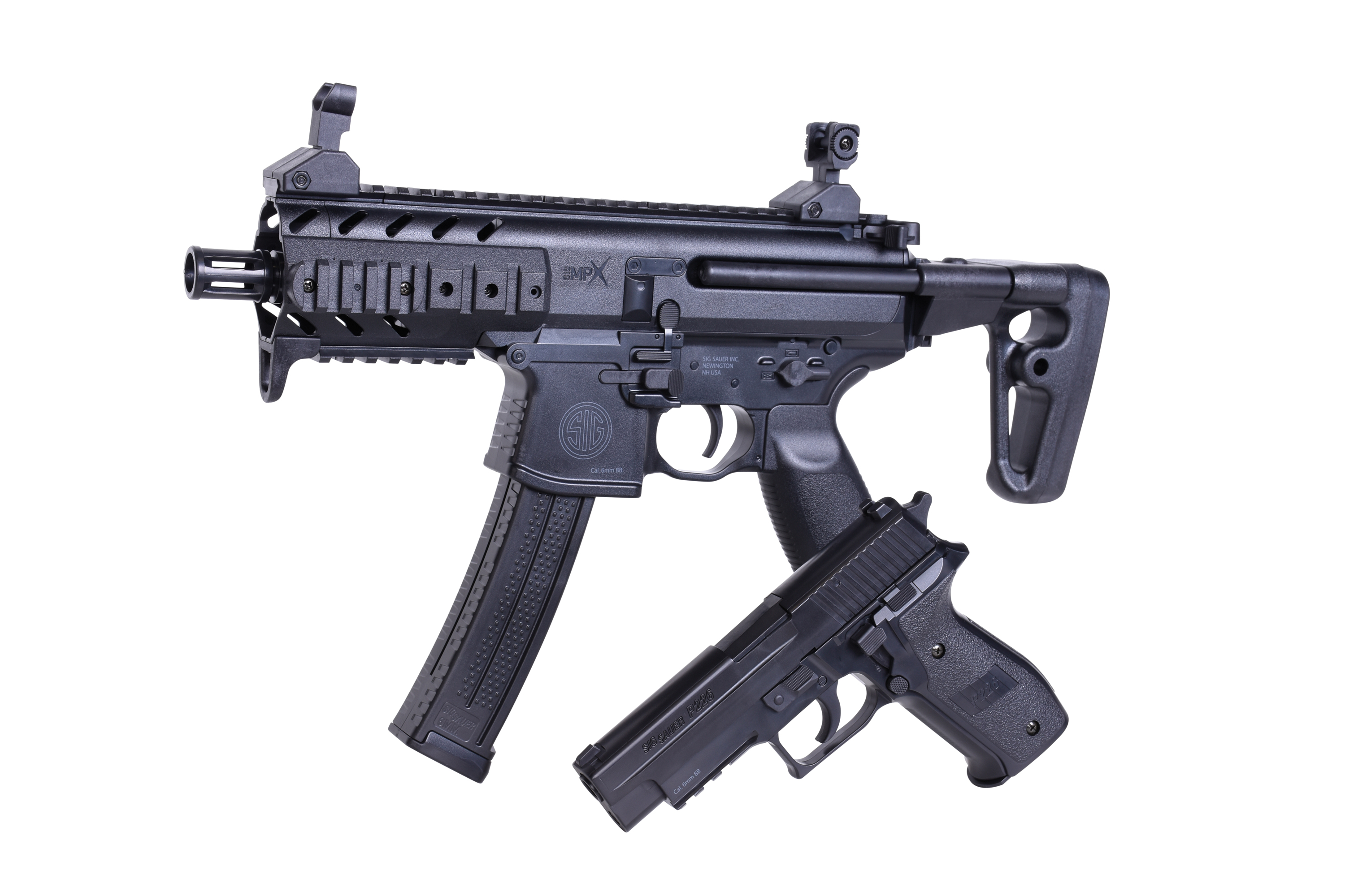 SIG SAUER MPX P226 Set Schwarz 6mm - Airsoft Federdruck