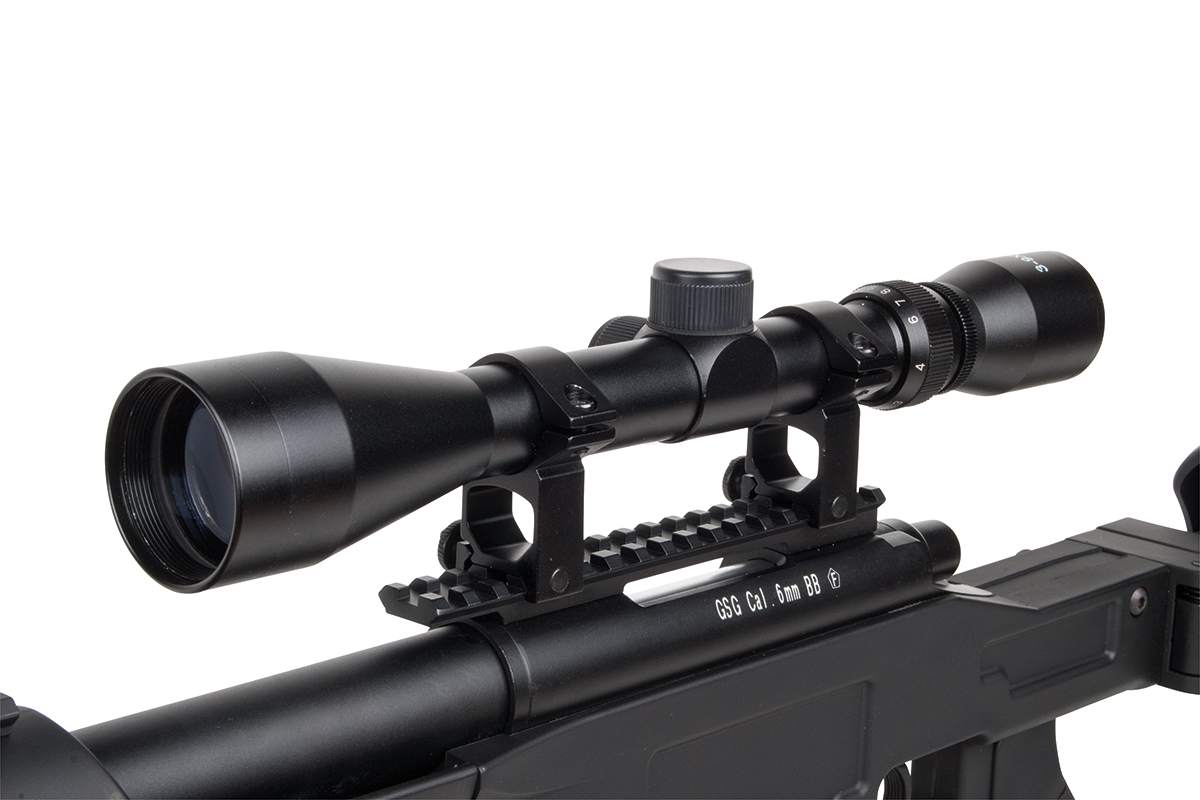 GSG 4410 Sniper Schwarz 6mm - Airsoft Federdruck