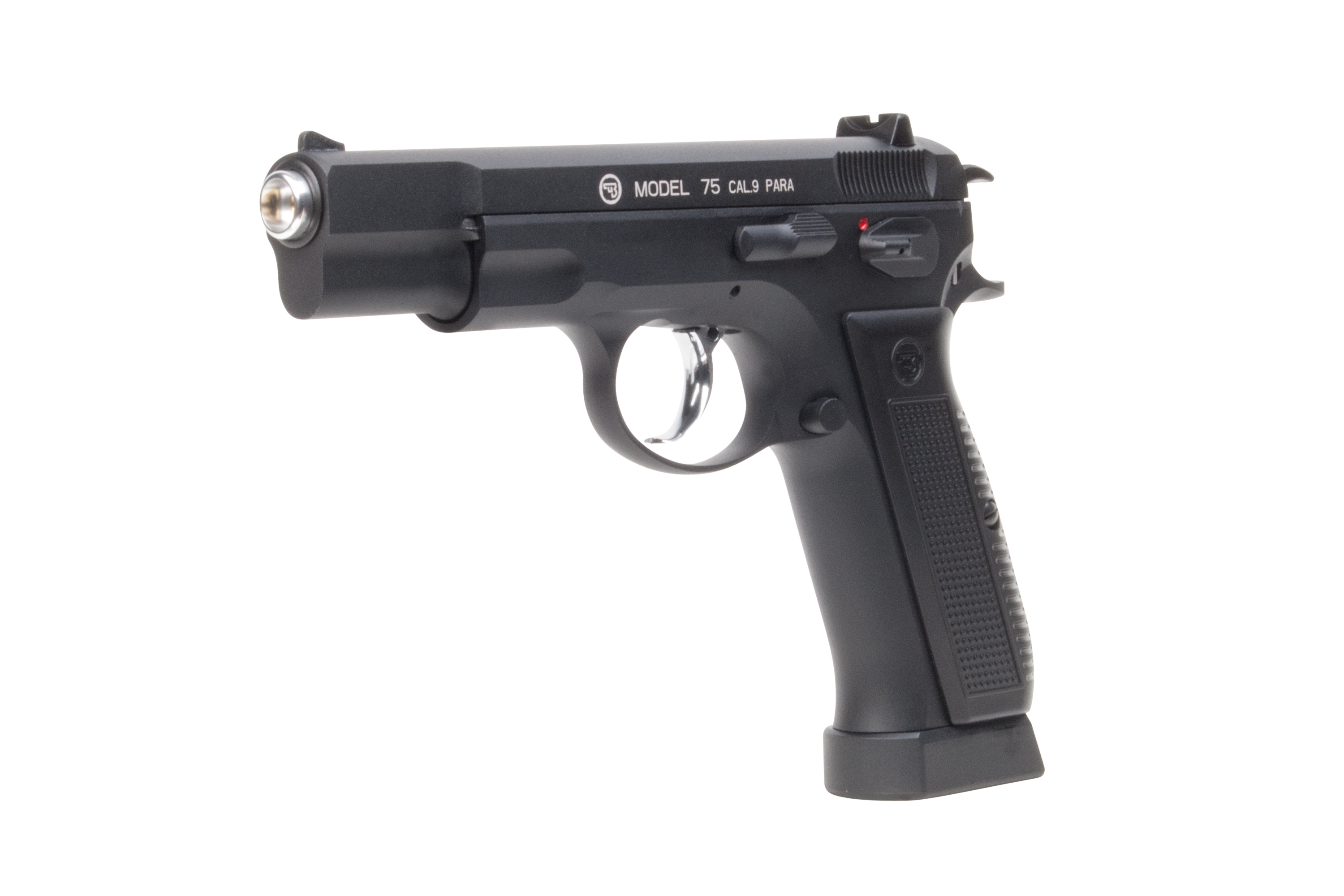 CZ 75 Schwarz 4,5mm BB - Druckluft Co2 BlowBack