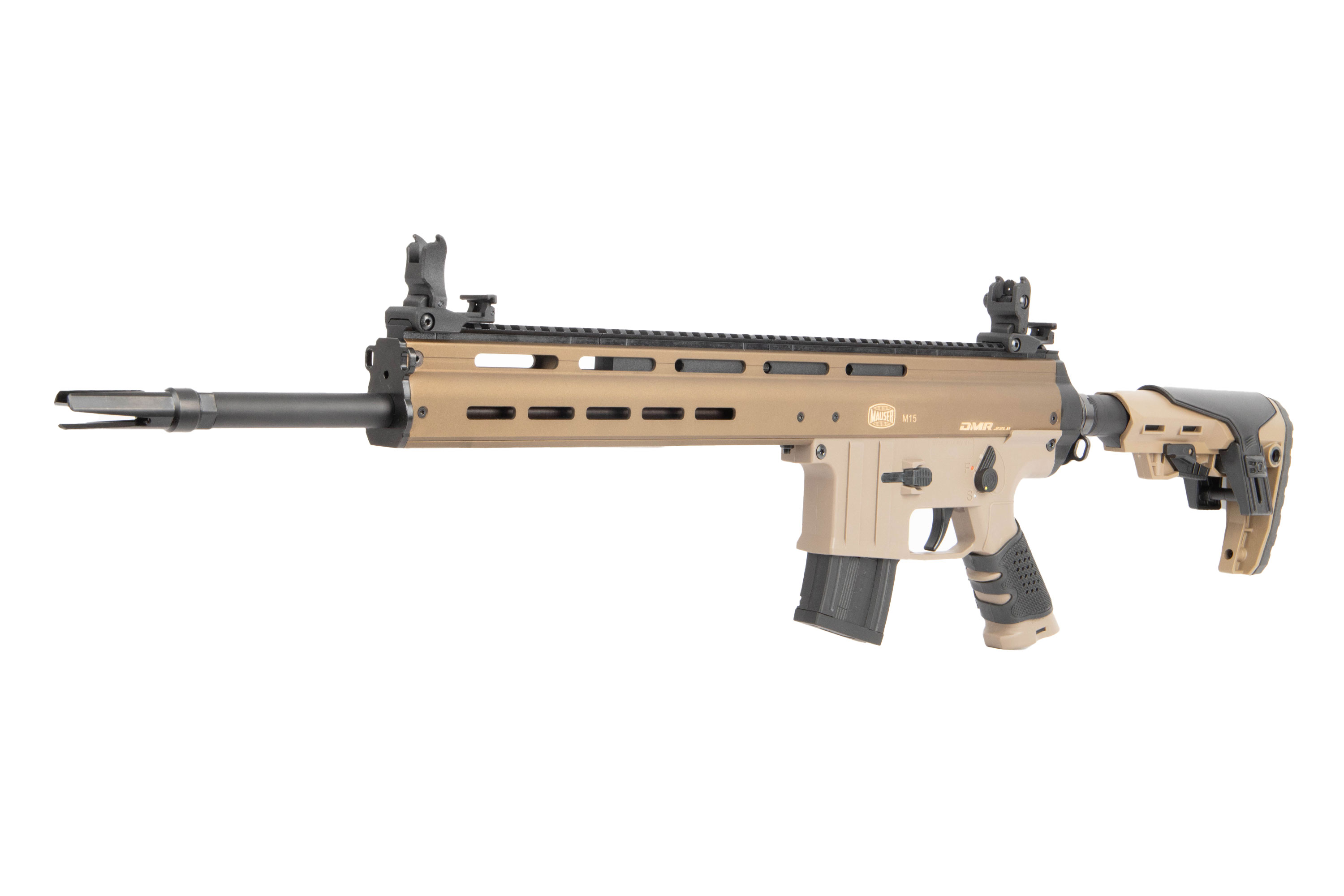 MAUSER M15 DMR Bronze/TAN .22lr HV - Selbstladebüchse
