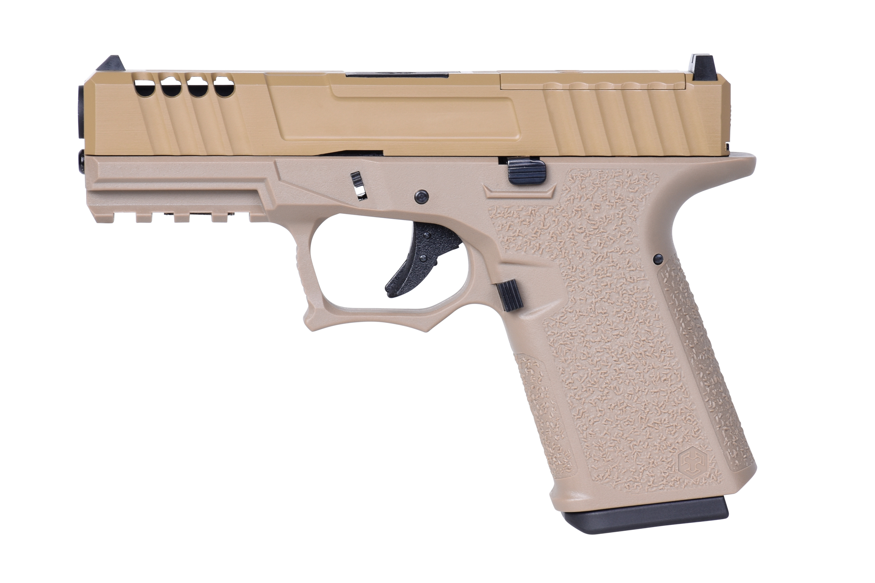 AW Custom VX9 Mod. 1 Precut FDE 6mm - Airsoft Gas BlowBack AW Custom VX9 Mod. 1 Precut FDE 6mm - Airsoft Gas BlowBack