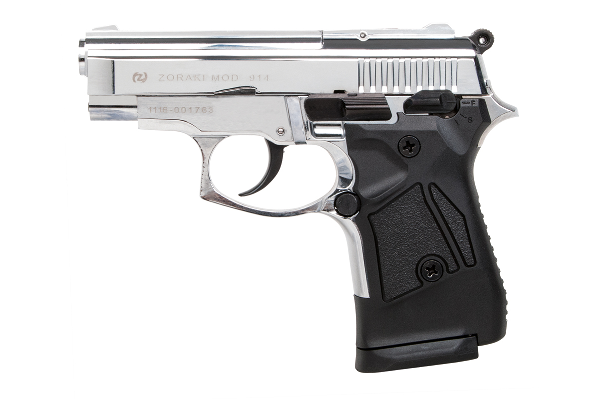 Zoraki 914 Chrom 9mm P.A.K. - Gas Signal Zoraki 914 Chrom 9mm P.A.K. - Gas Signal