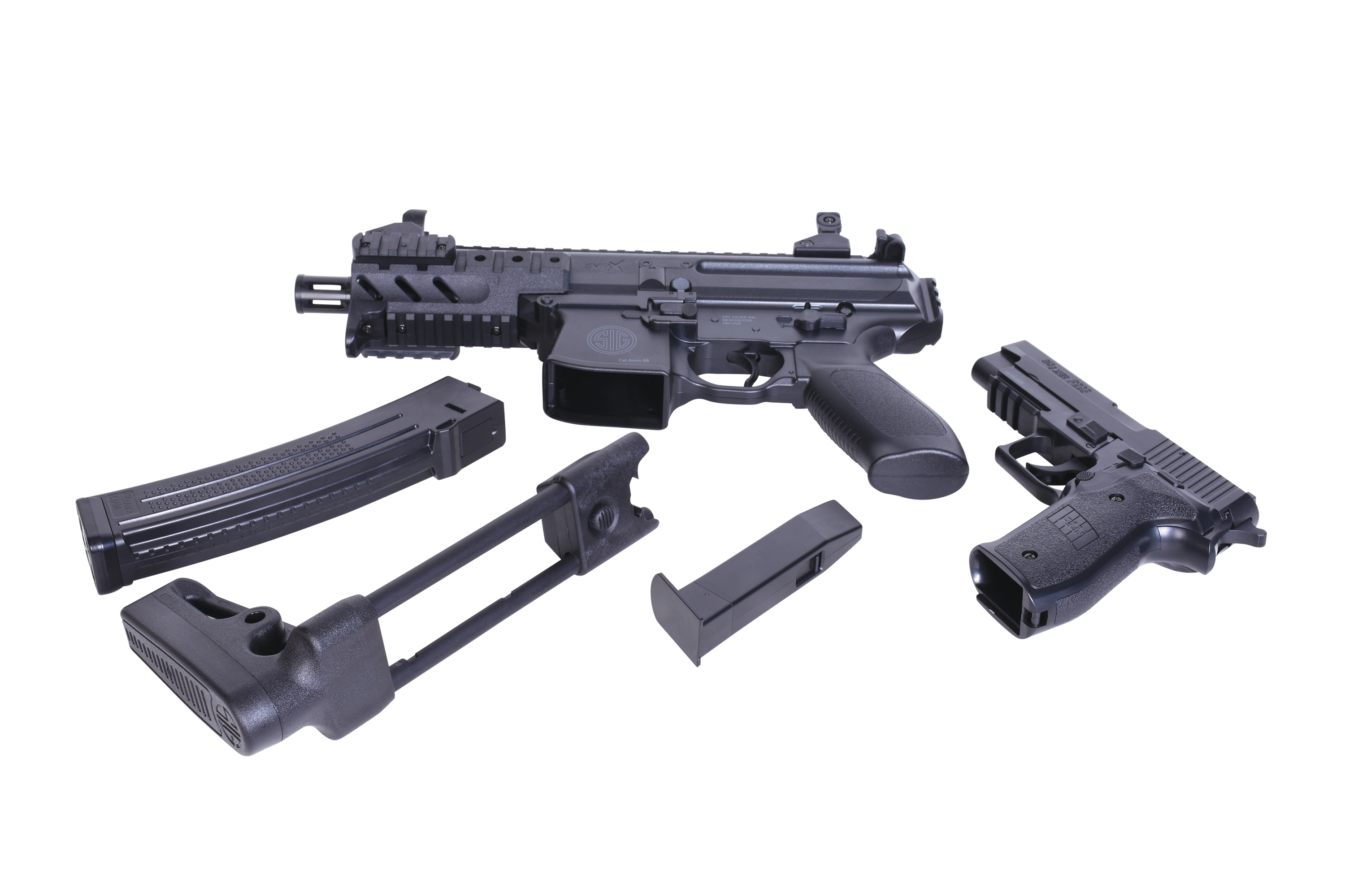 SIG SAUER MPX P226 Set Schwarz 6mm - Airsoft Federdruck