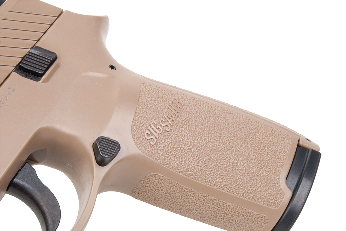 SIG SAUER P320 Coyote Tan 4,5mm - Druckluft Co2 BlowBack SIG SAUER P320 Coyote Tan 4,5mm - Druckluft Co2 BlowBack