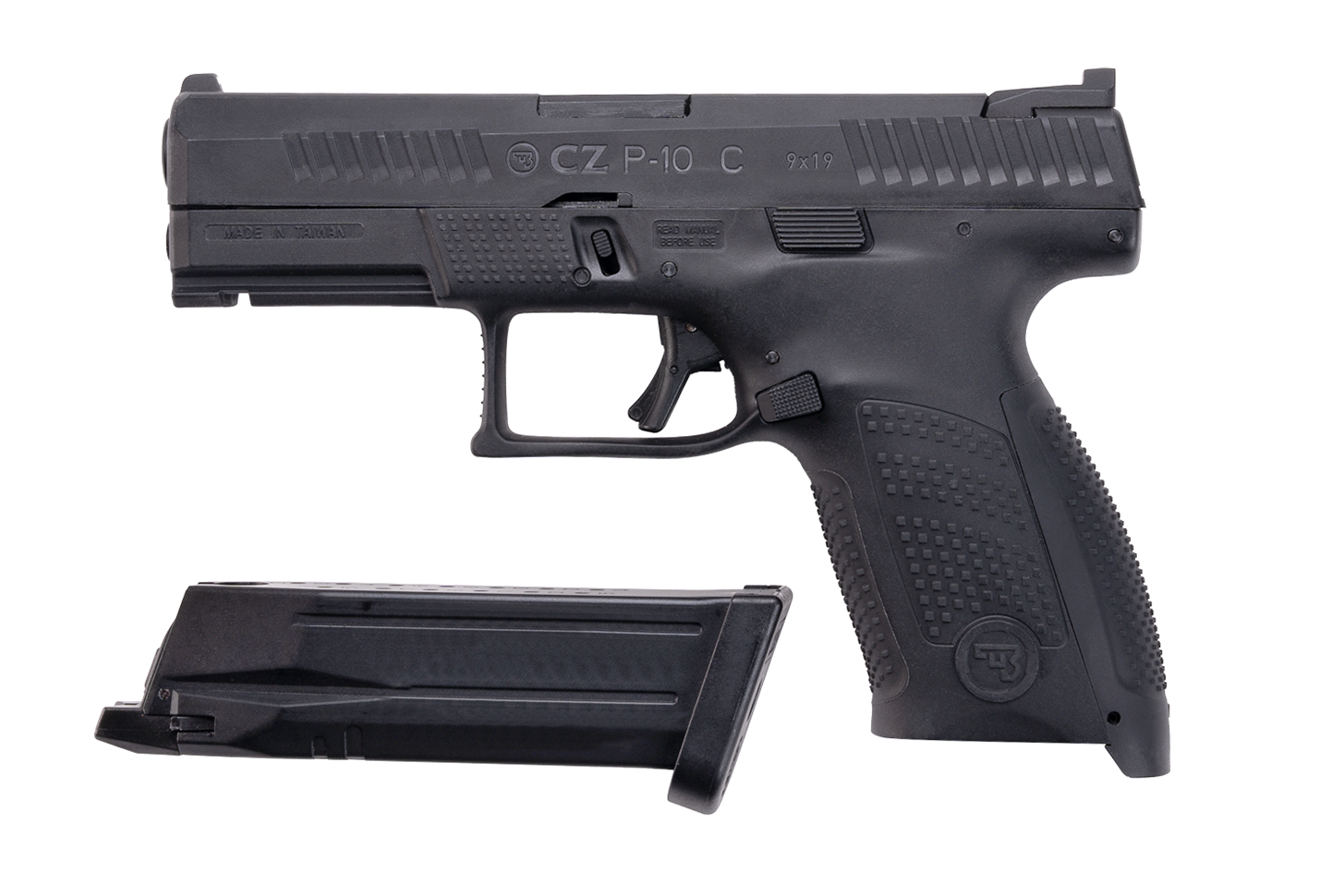 CZ P-10C Schwarz 6mm - Airsoft Gas BlowBack