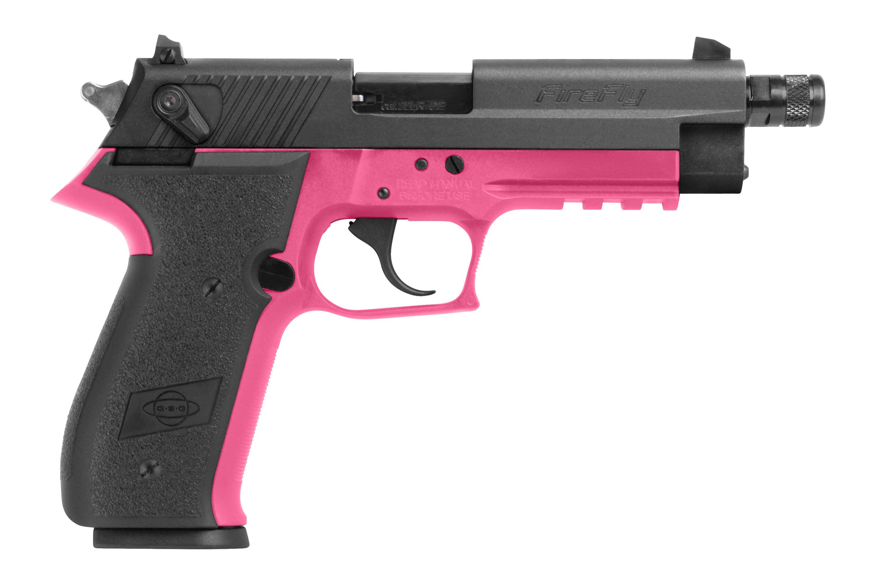 GSG FireFly SD Pink .22lr HV - Selbstladepistole