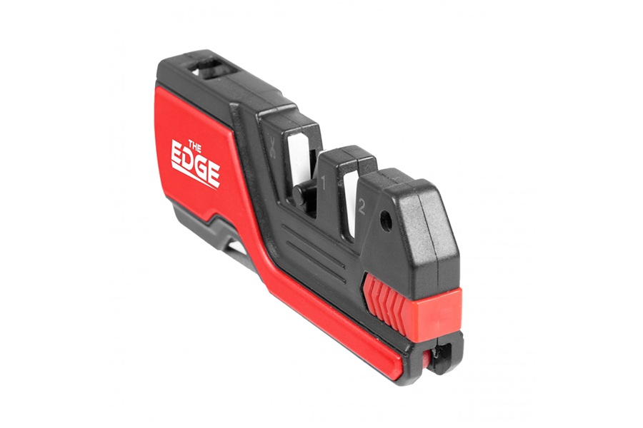 THE EDGE bushSHARP Messerschärfer Multitool rot