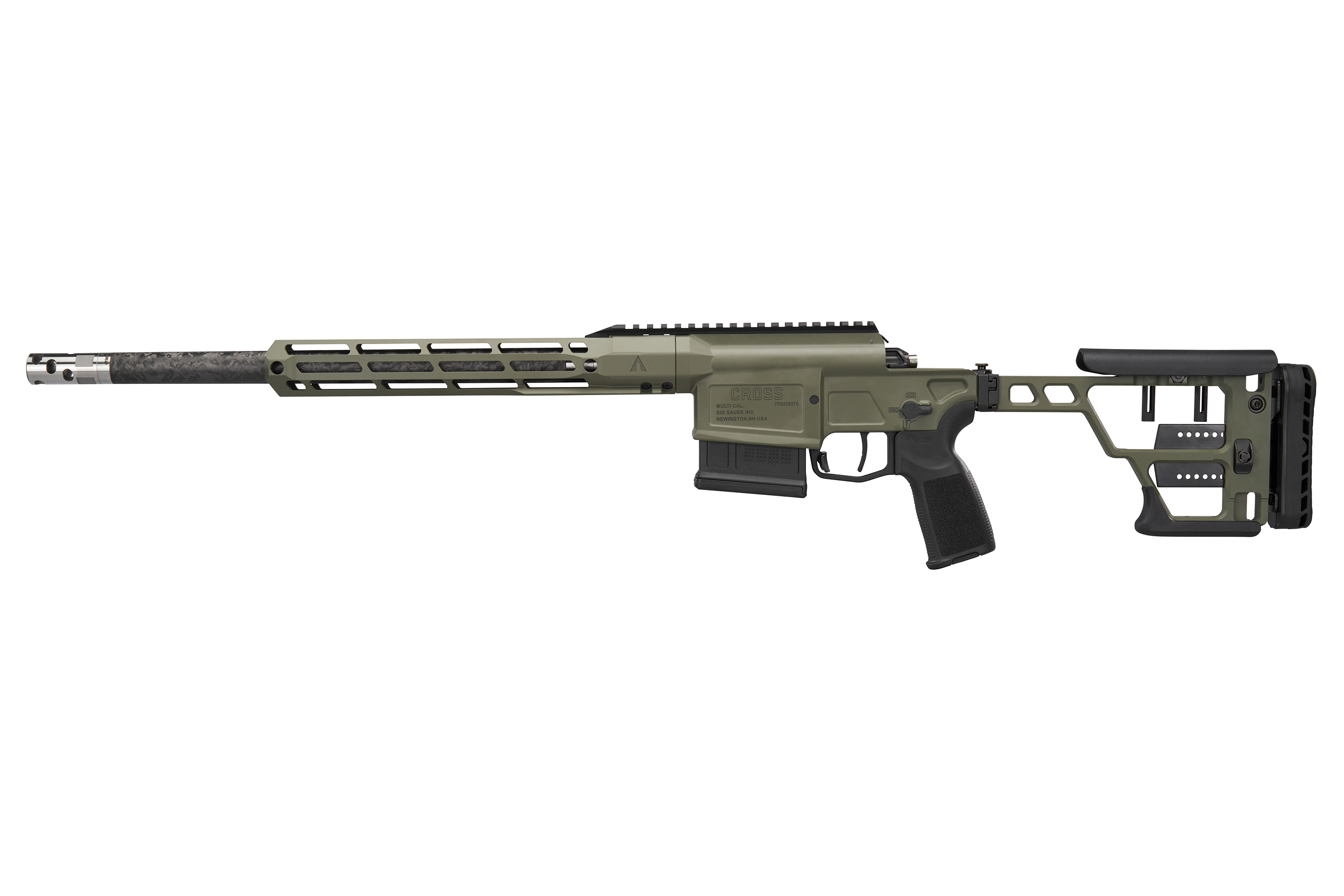 SIG SAUER CROSS SAWTOOTH Moss Green .308 Win Short Action - Repetierbüchse