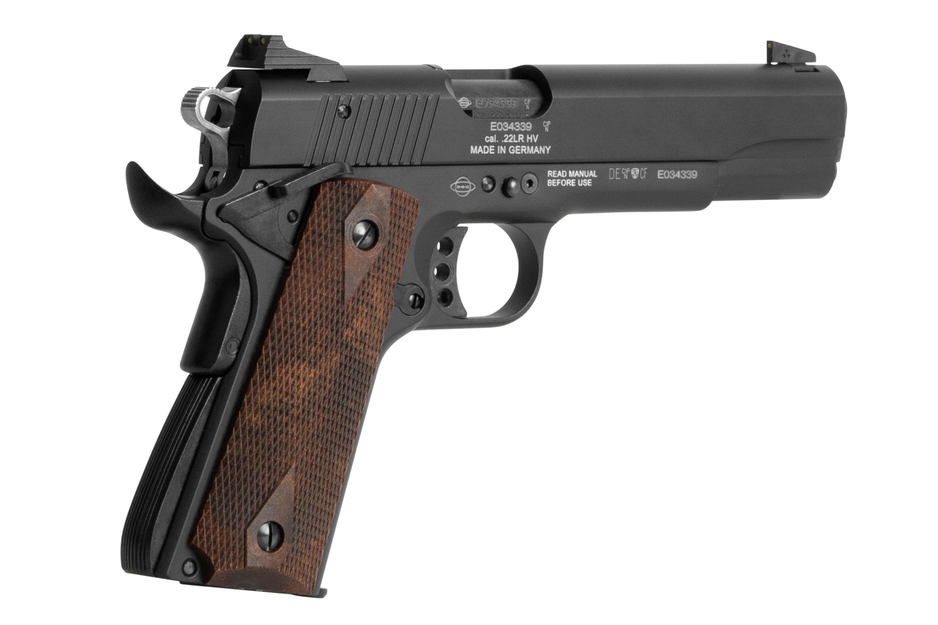 GSG 1911 Schwarz Holz .22lr HV - Selbstladepistole