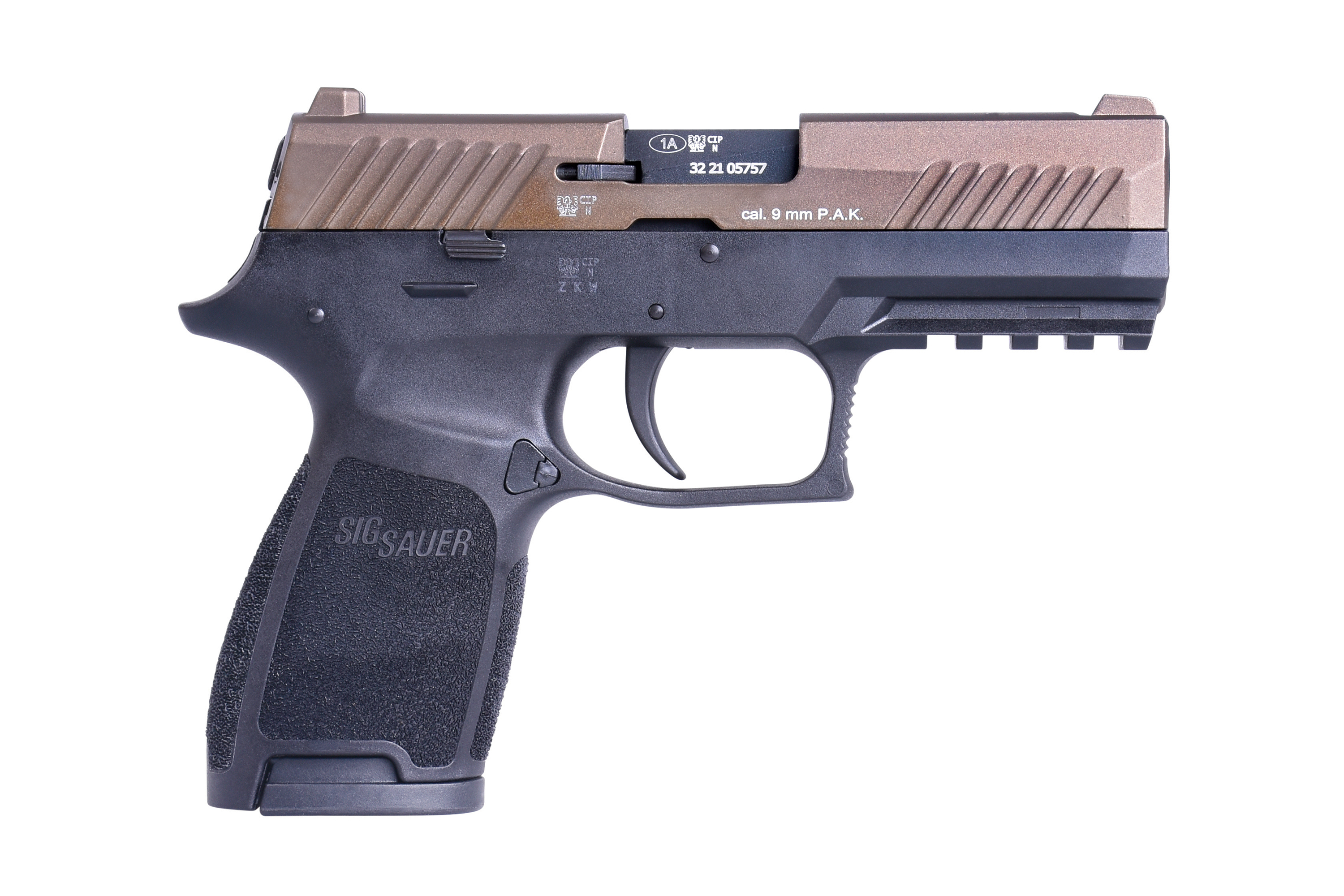 Sig Sauer P320 Bronze 9mm P.A.K. - Gas-Signal