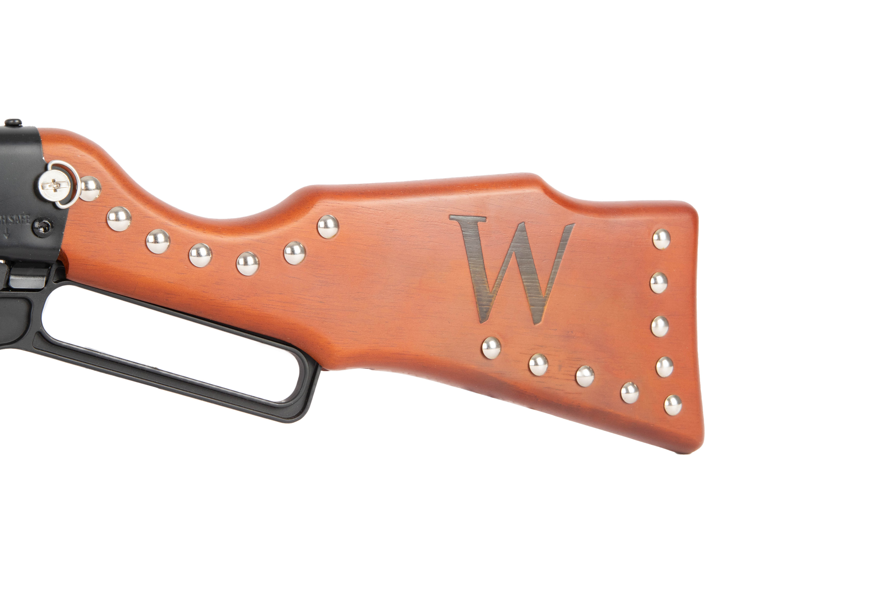 Winnetous Silberbüchse 4,5mm BB - Druckluft Federdruck | Unterhebelspanner