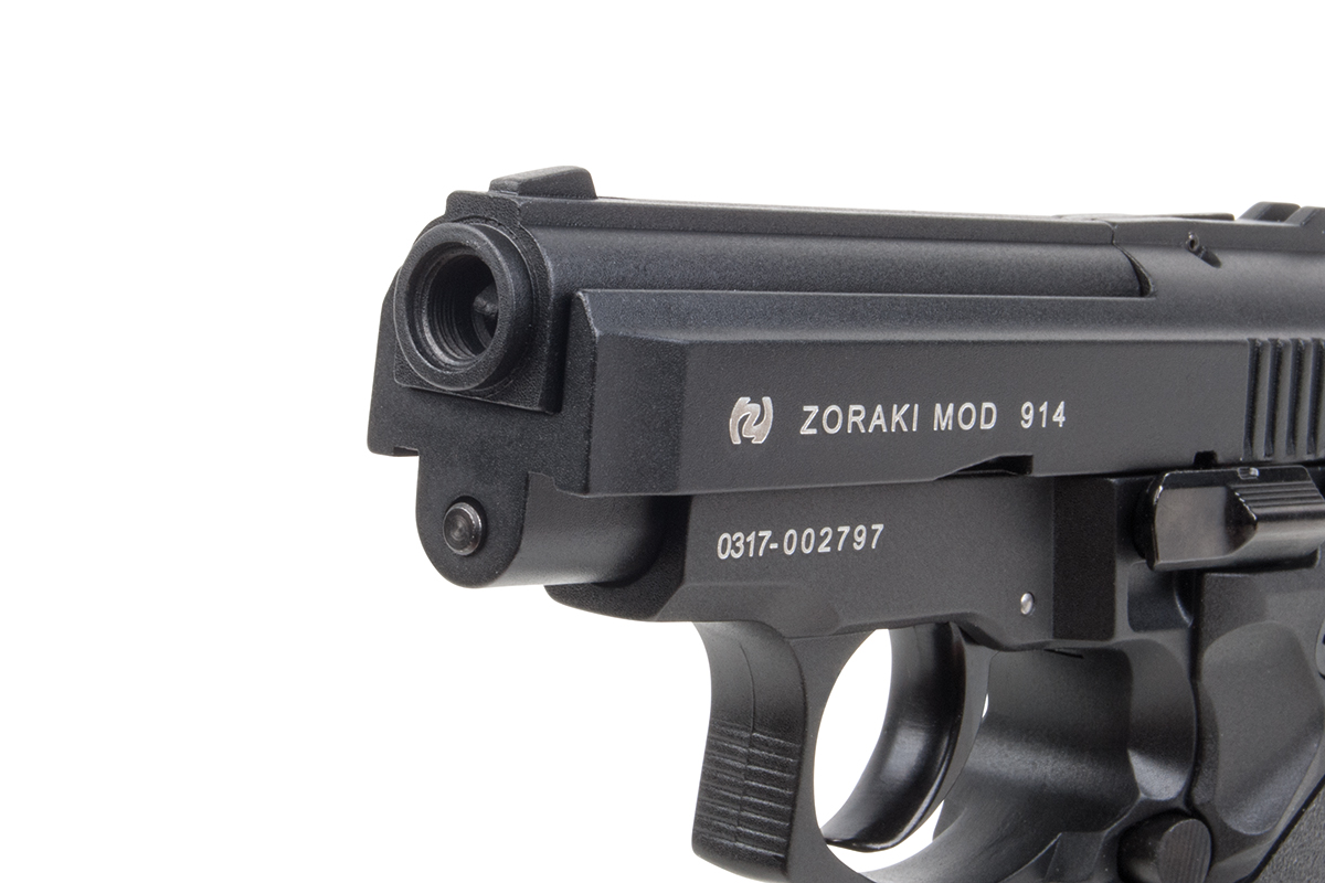 Zoraki 914 Schwarz 9mm P.A.K. - Gas Signal