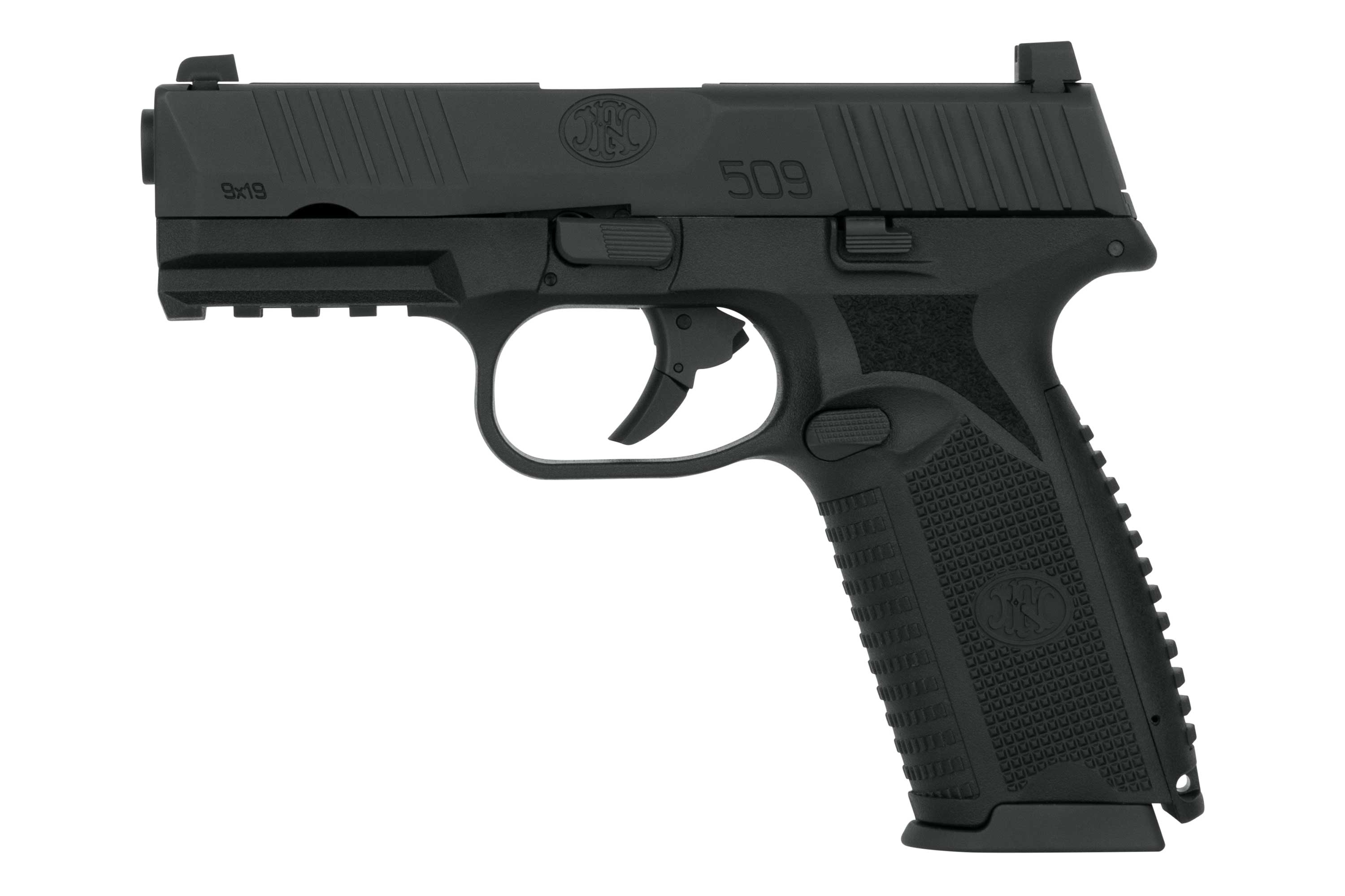 FN 509 Schwarz 4,5mm BB - Druckluft Co2 BlowBack