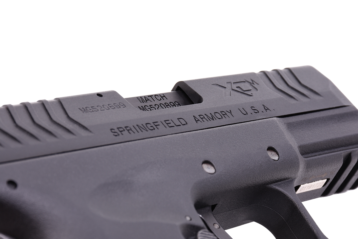 Springfield XDM Compact Schwarz 4,5mm BB - Druckluft Co2 BlowBack
