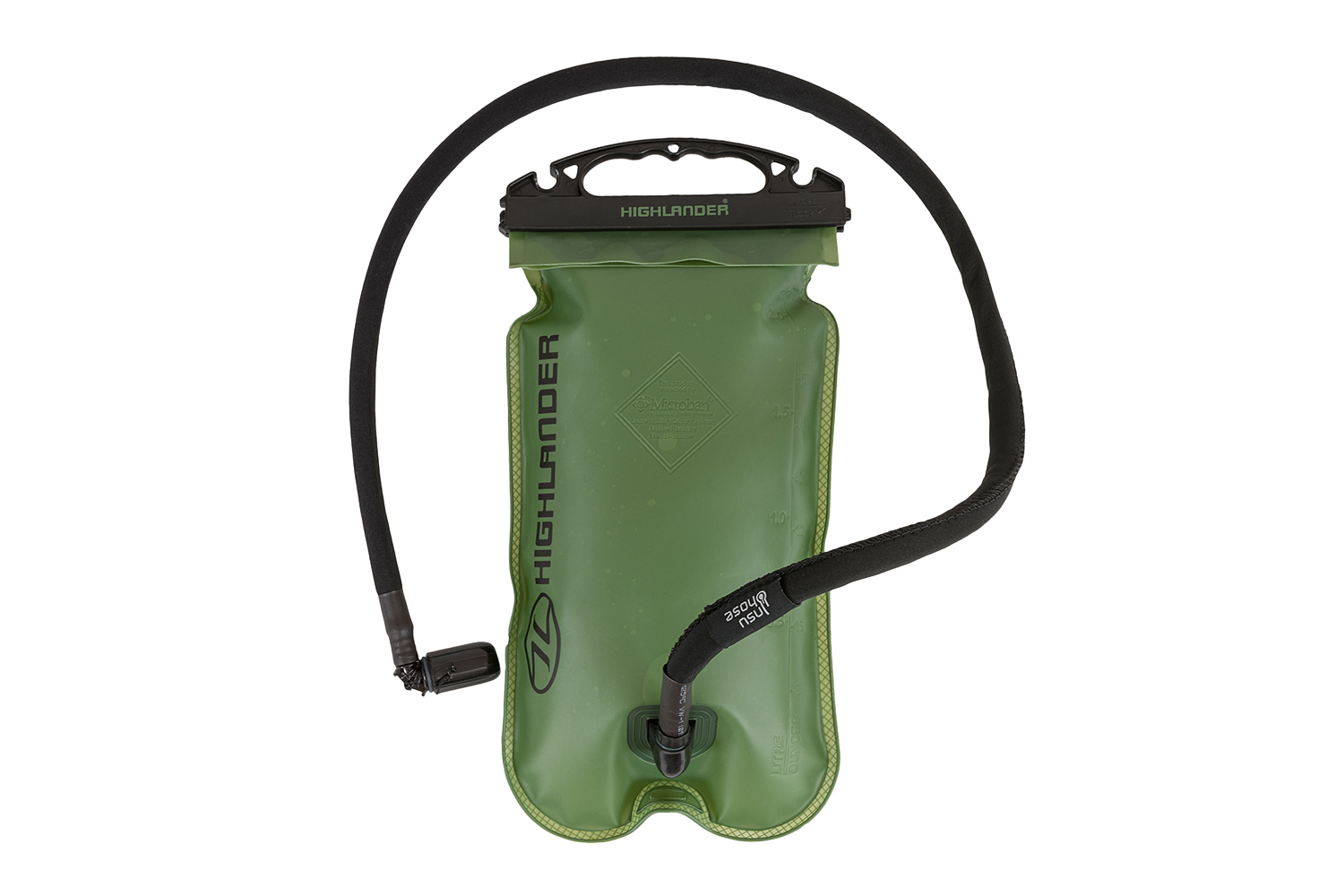 Highlander Trinkblase mit Schlauch SL Military 2l