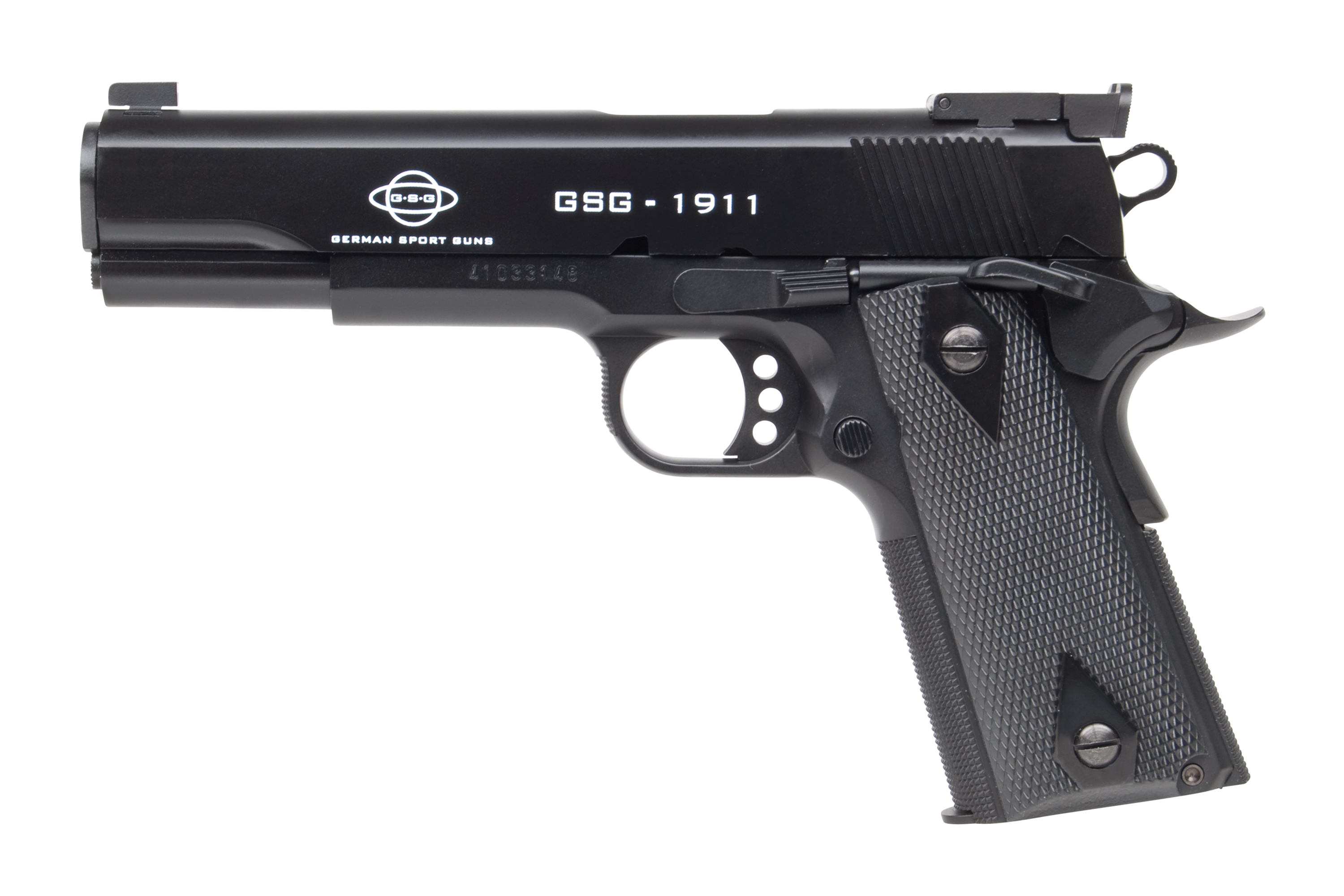 GSG 1911 Schwarz 6mm - Airsoft Federdruck < 0,5 Joule