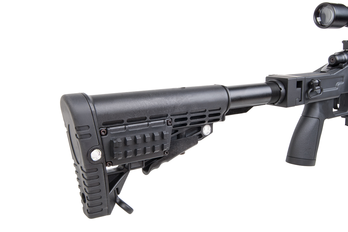 GSG 4412 Sniper Schwarz 6mm - Airsoft Federdruck