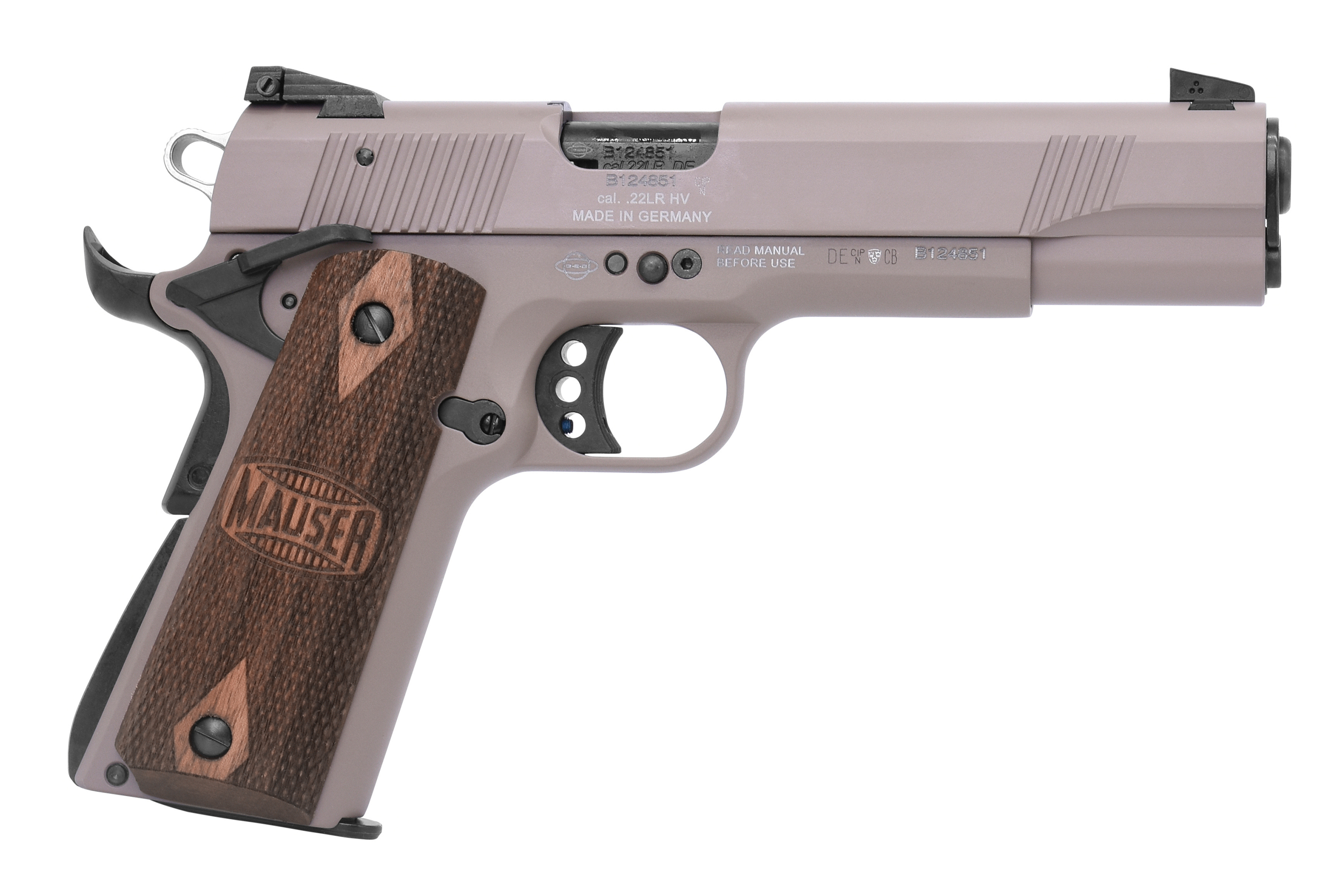 Mauser 1911 Tan .22lr HV - Selbstladepistole