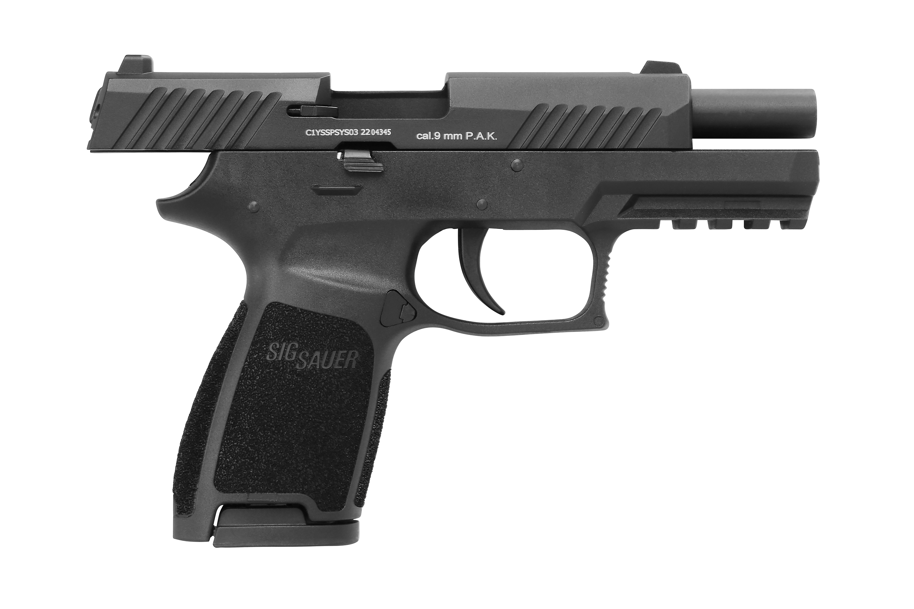 Sig Sauer P320 Schwarz 9mm P.A.K. - Gas Signal