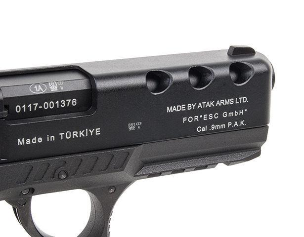 Zoraki 4918 Schwarz 9mm P.A.K. - Gas Signal