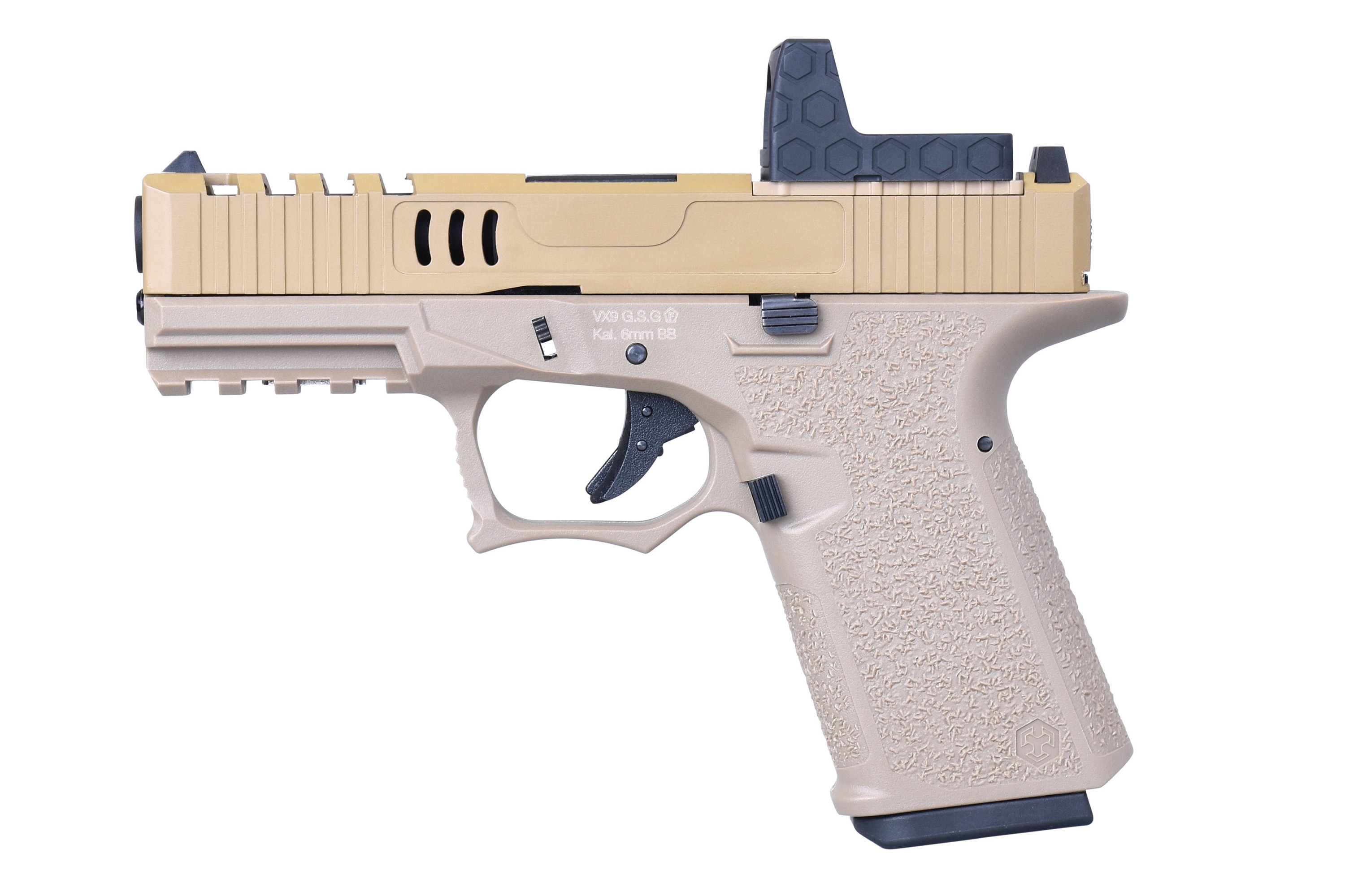 AW Custom VX9 Mod. 2 Precut FDE 6mm - Airsoft Gas BlowBack