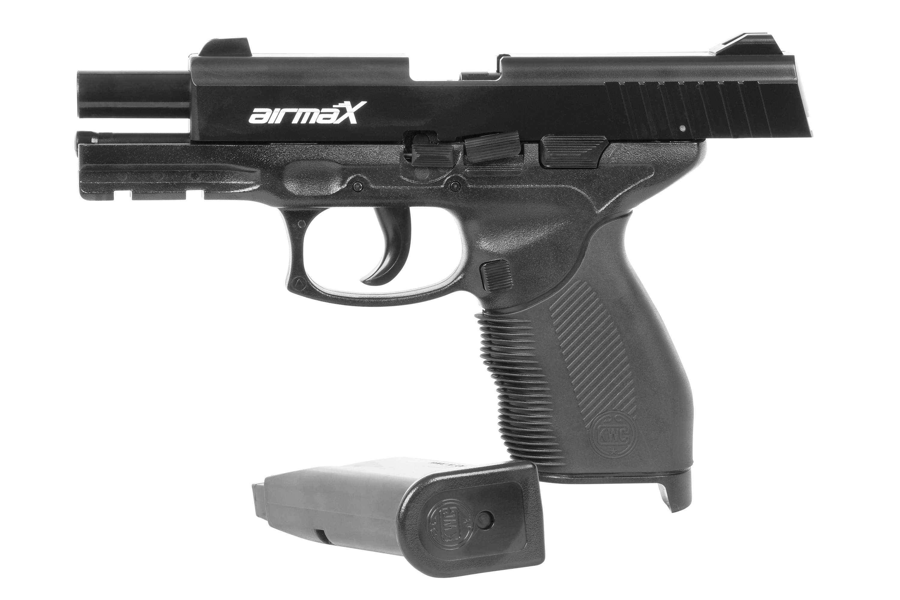 airmaX® PT24/7 Schwarz 6mm - Airsoft Federdruck < 0,5 Joule