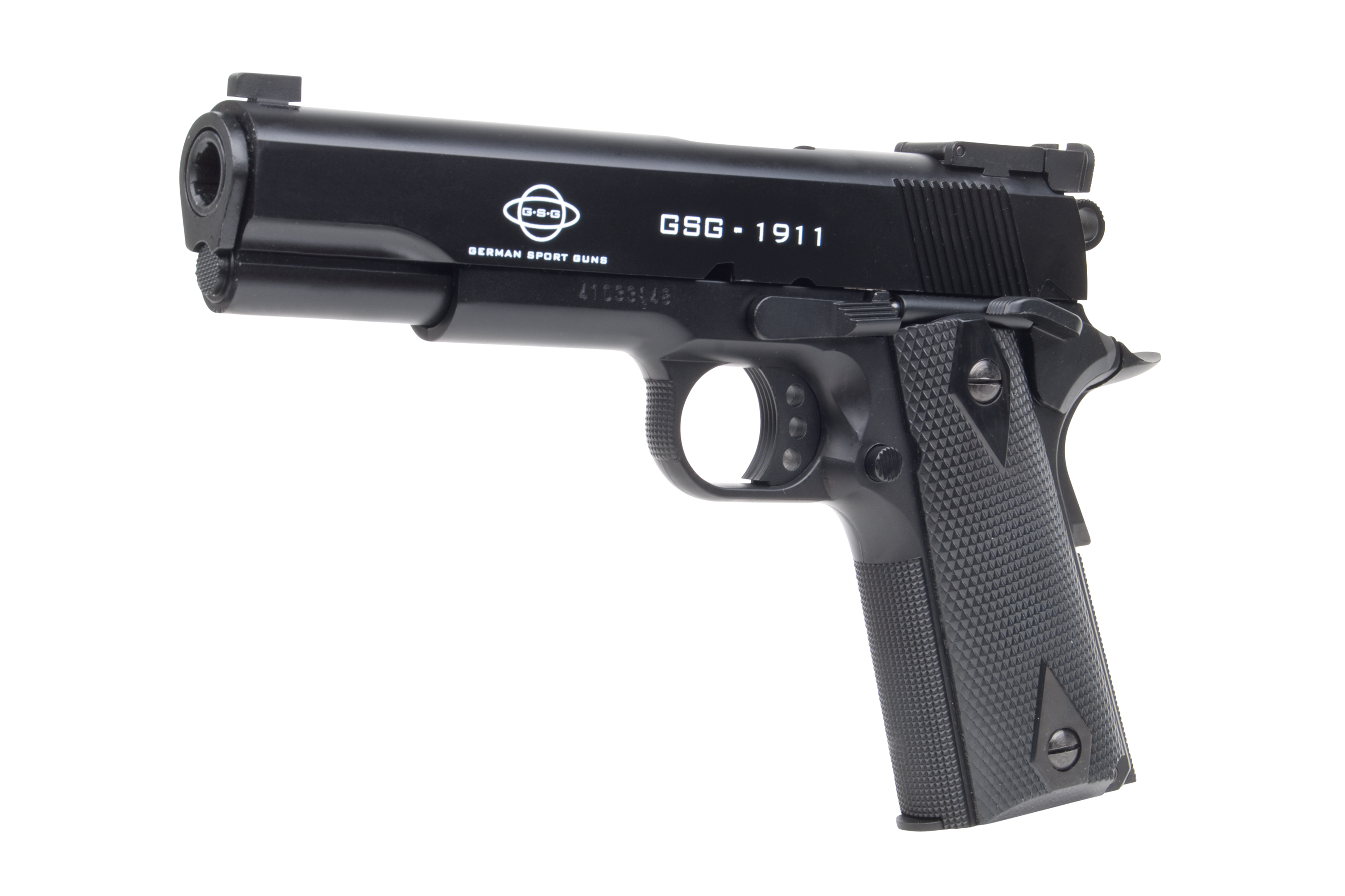 GSG 1911 Schwarz 6mm - Airsoft Federdruck < 0,5 Joule