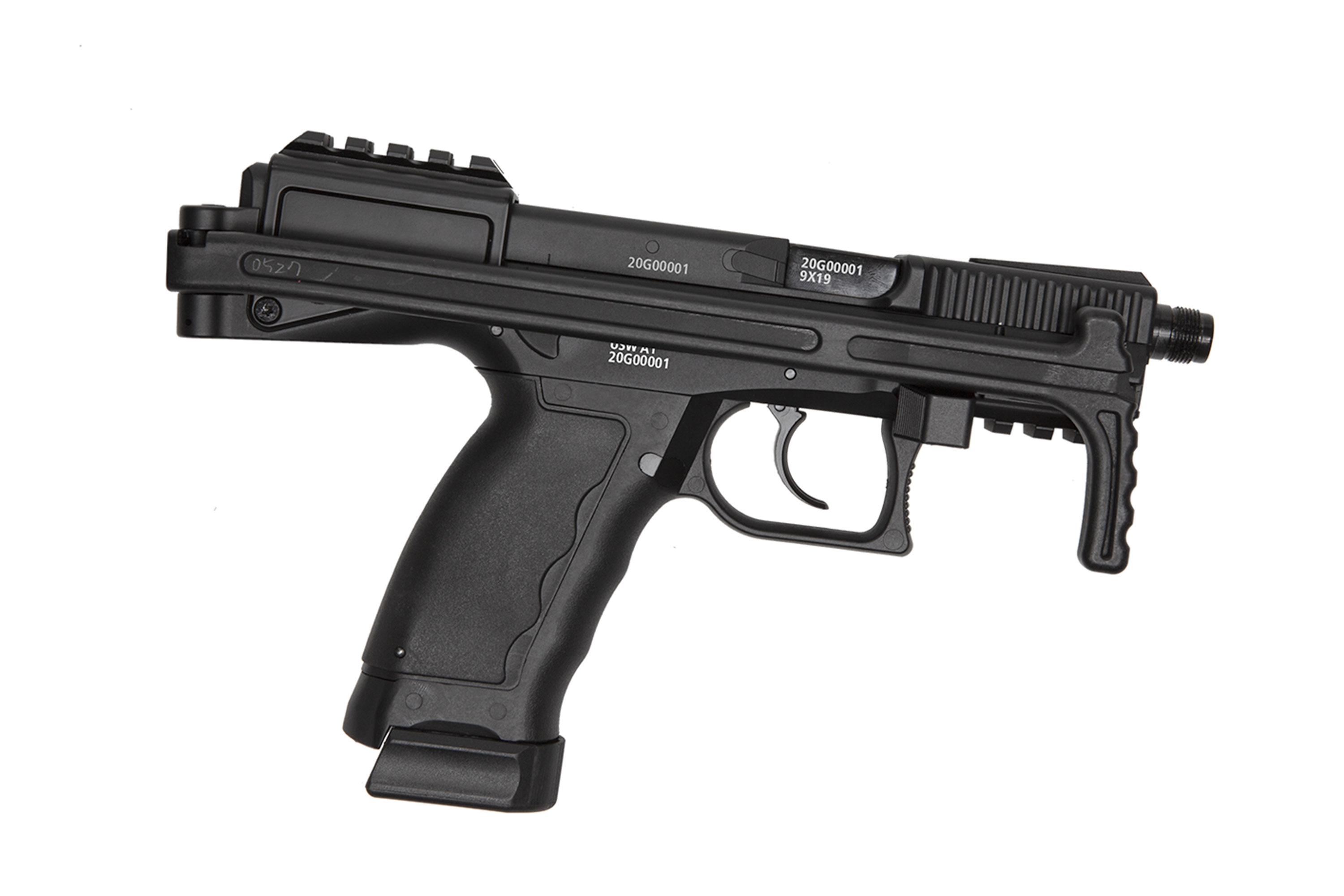 B&T USW A1 schwarz 6mm - Airsoft Co2 BlowBack