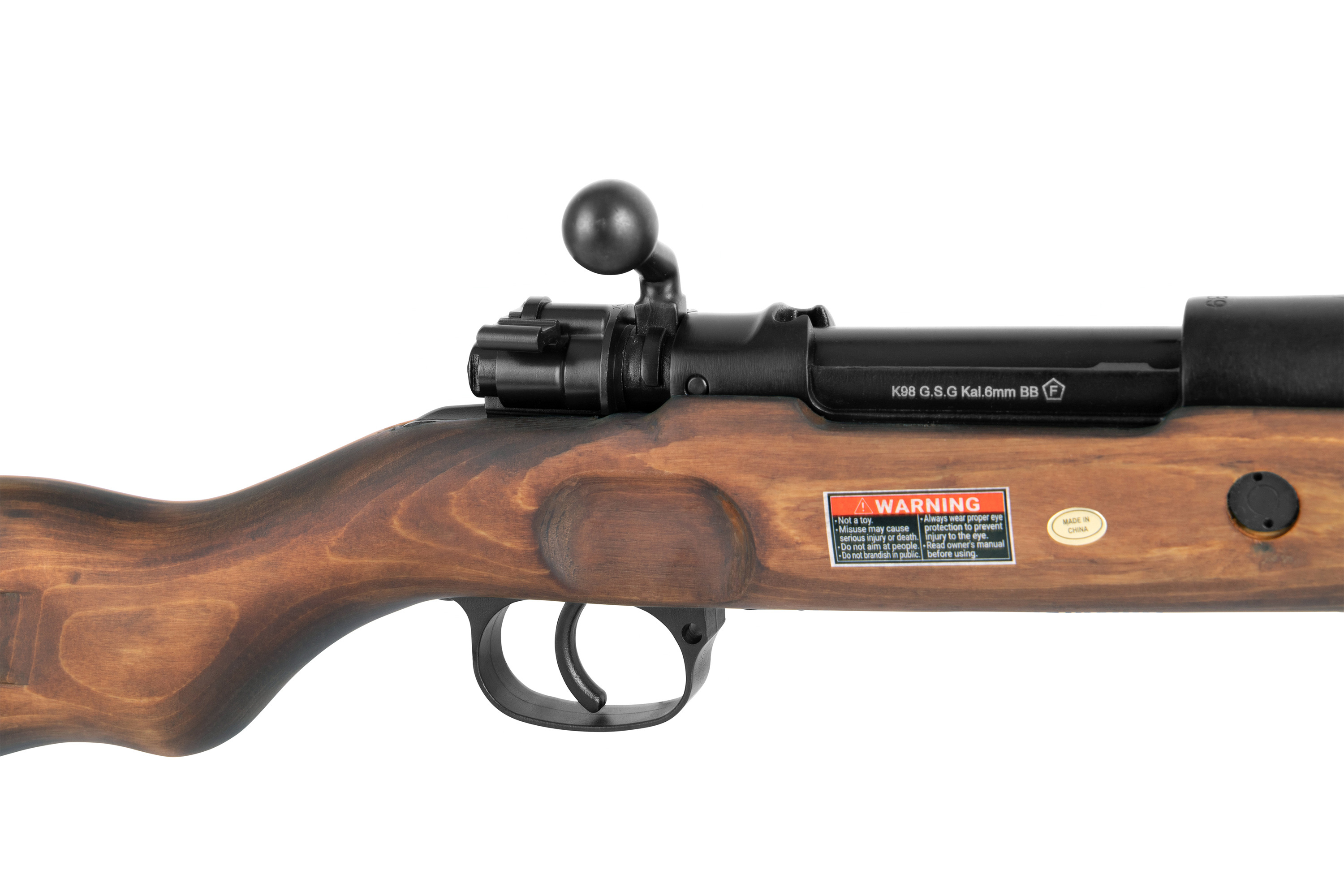 Mauser K98 Steel Holz 6mm - Airsoft Federdruck