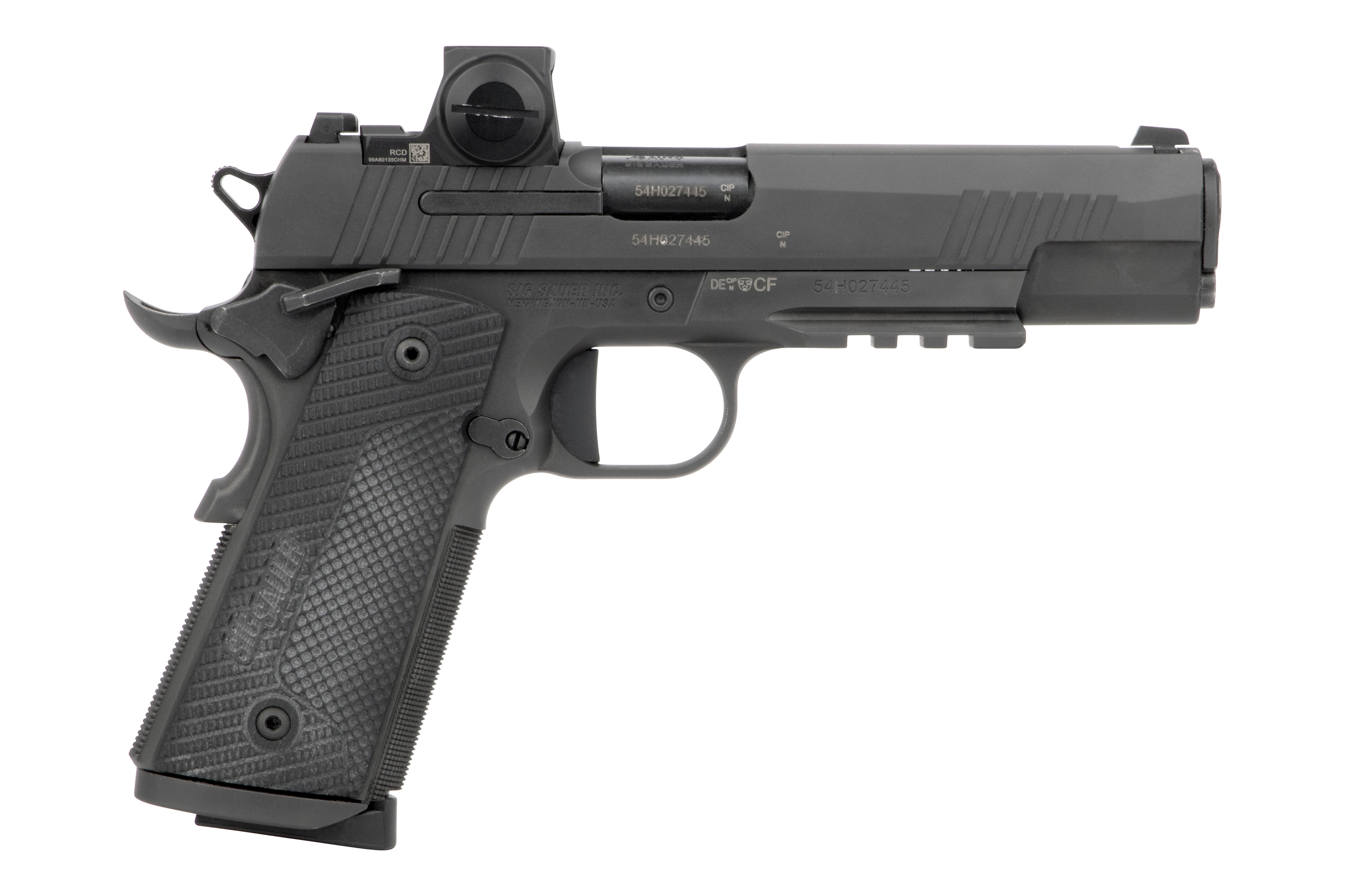 SIG SAUER 1911-X inkl. ROMEO-X Compact Schwarz .45 ACP - Selbstladepistole