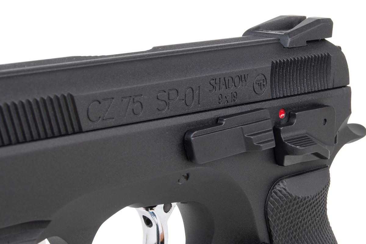 CZ 75 SP-01 Shadow Schwarz 6mm - Airsoft Gas BlowBack