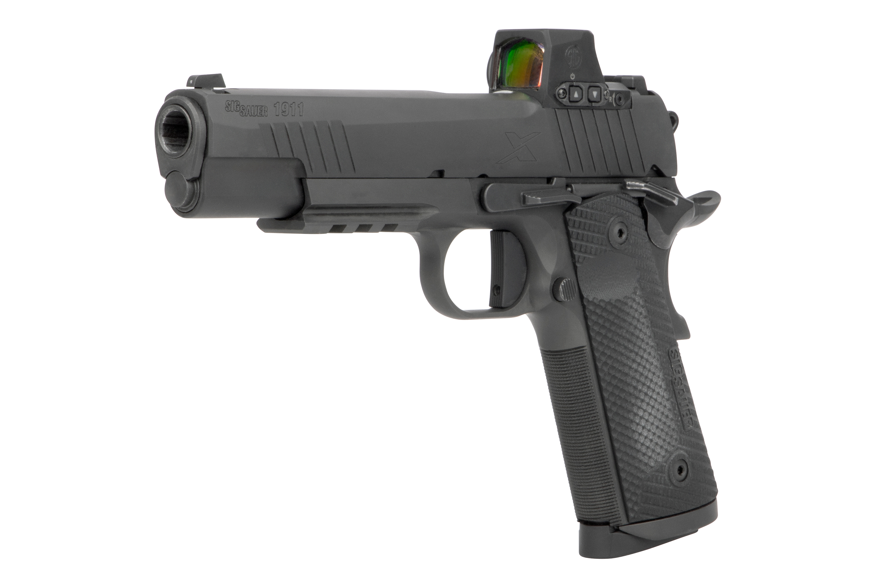 SIG SAUER 1911-X inkl. ROMEO-X Compact Schwarz .45 ACP - Selbstladepistole