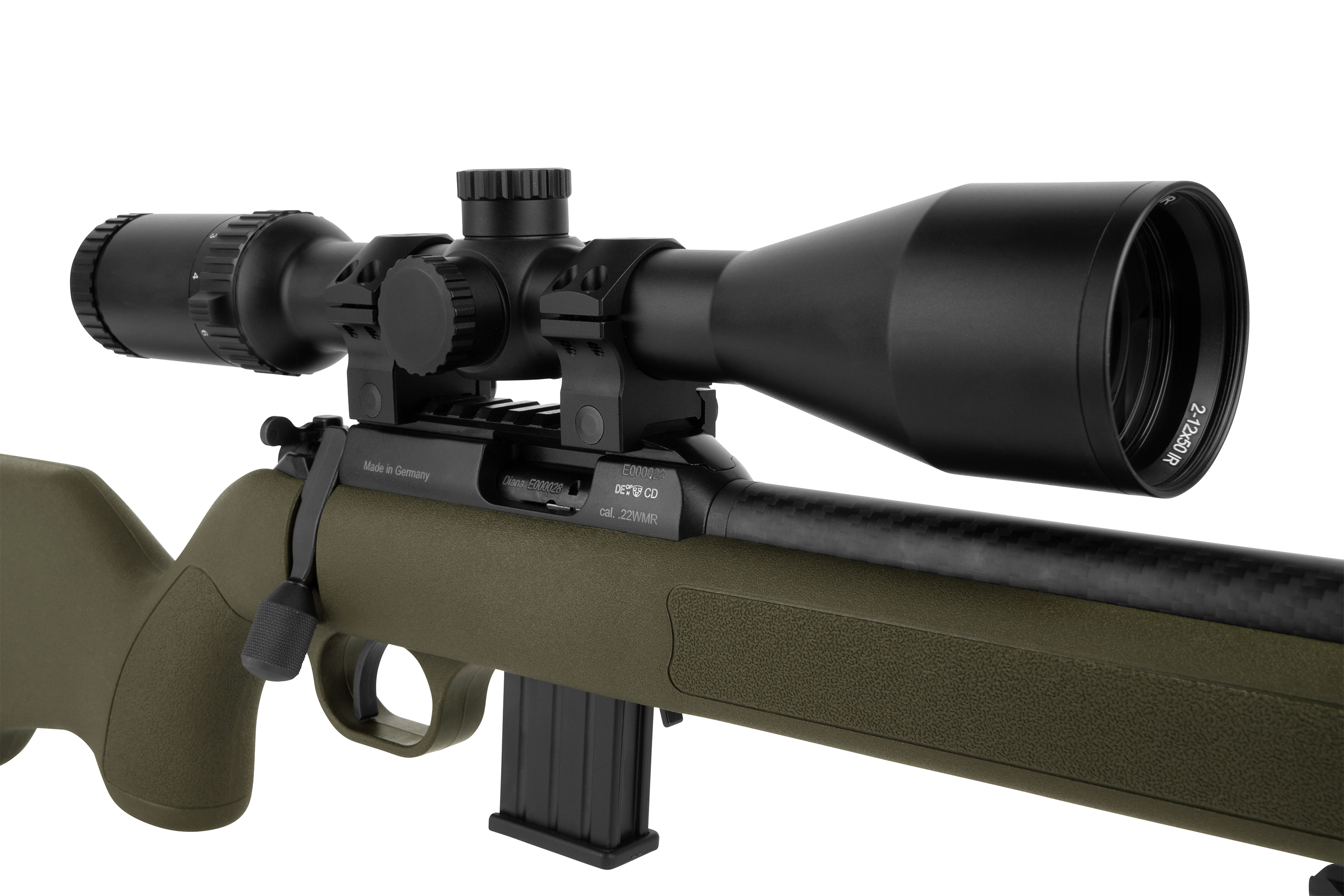 DIANA R-22 Carbon Set OD Green .22lr - Repetierbüchse