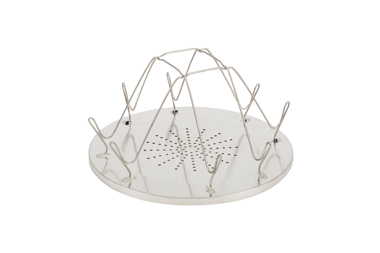 Highlander Camping Toaster Edelstahl