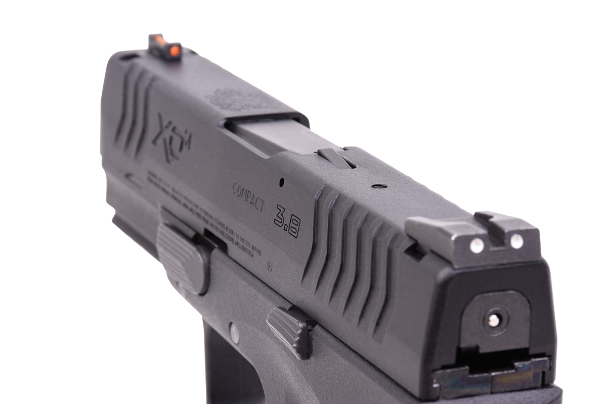 Springfield XDM Compact Schwarz 4,5mm BB - Druckluft Co2 BlowBack
