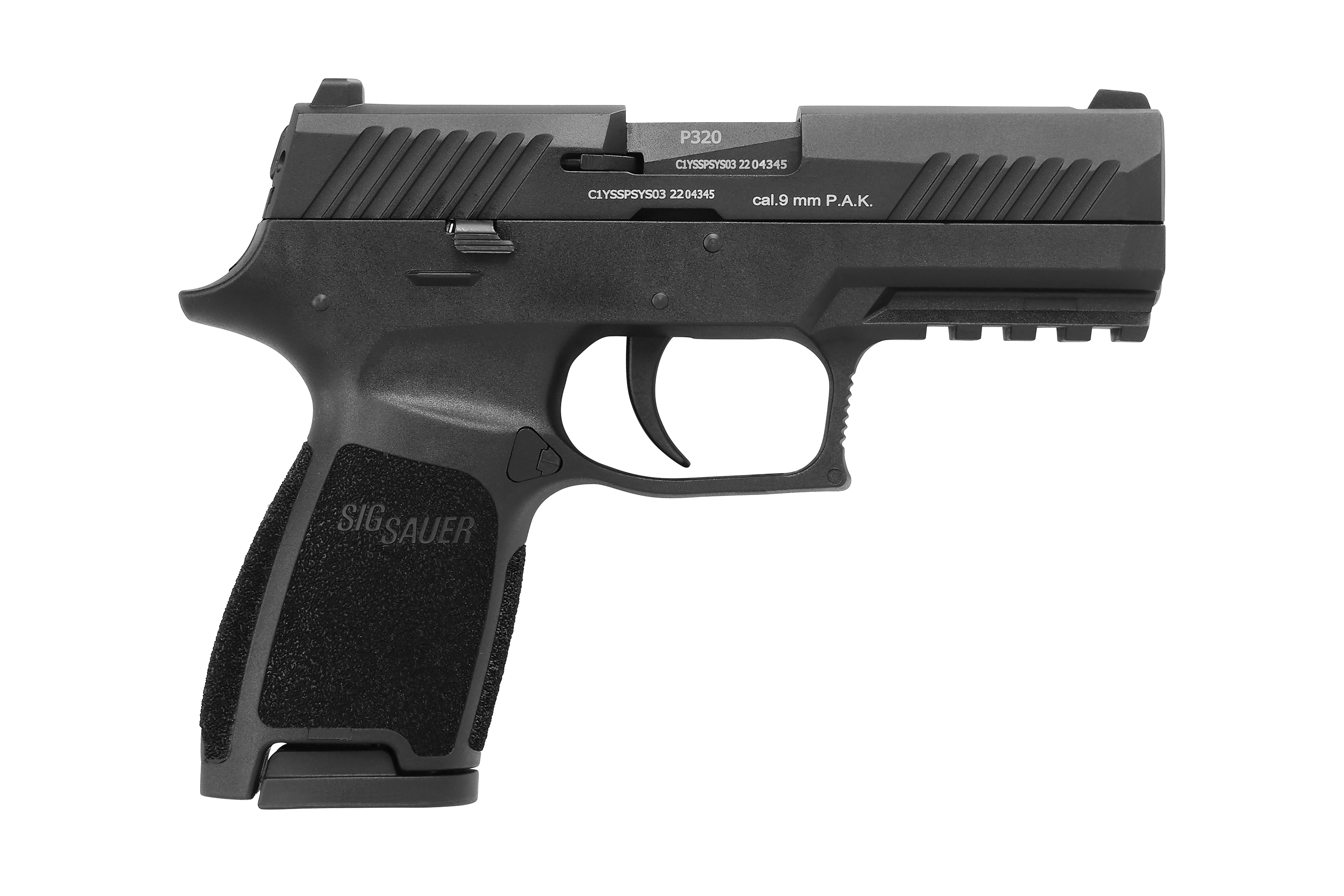 Sig Sauer P320 Schwarz 9mm P.A.K. - Gas Signal