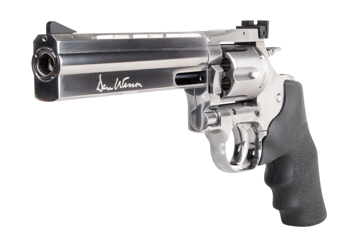 Dan Wesson 715 6" Silber 4,5mm BB - Druckluft Co2