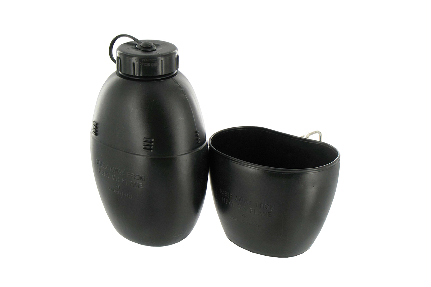Highlander Forces Feldflasche 58 Pattern 1l Schwarz