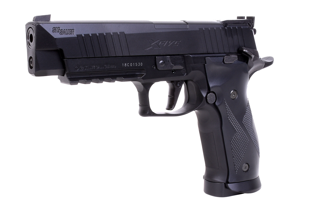 Sig Sauer X-Five Schwarz 4,5mm | 4,5mm BB - Druckluft Co2 BlowBack