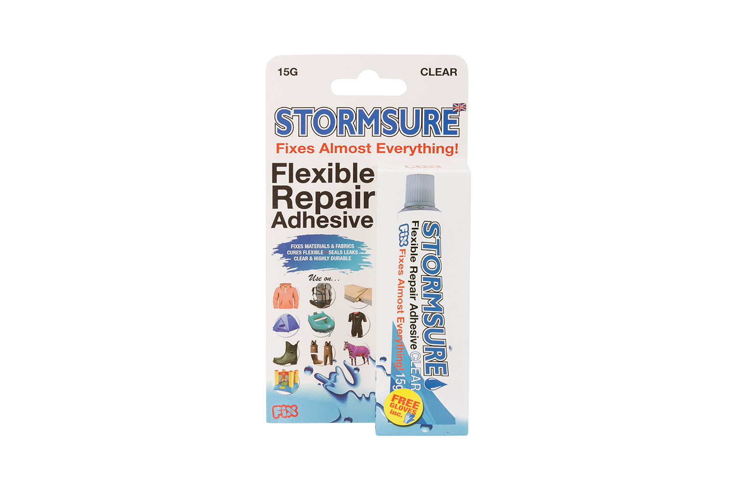 Stormsure Flexibler Reparaturkleber 15 g Transparent