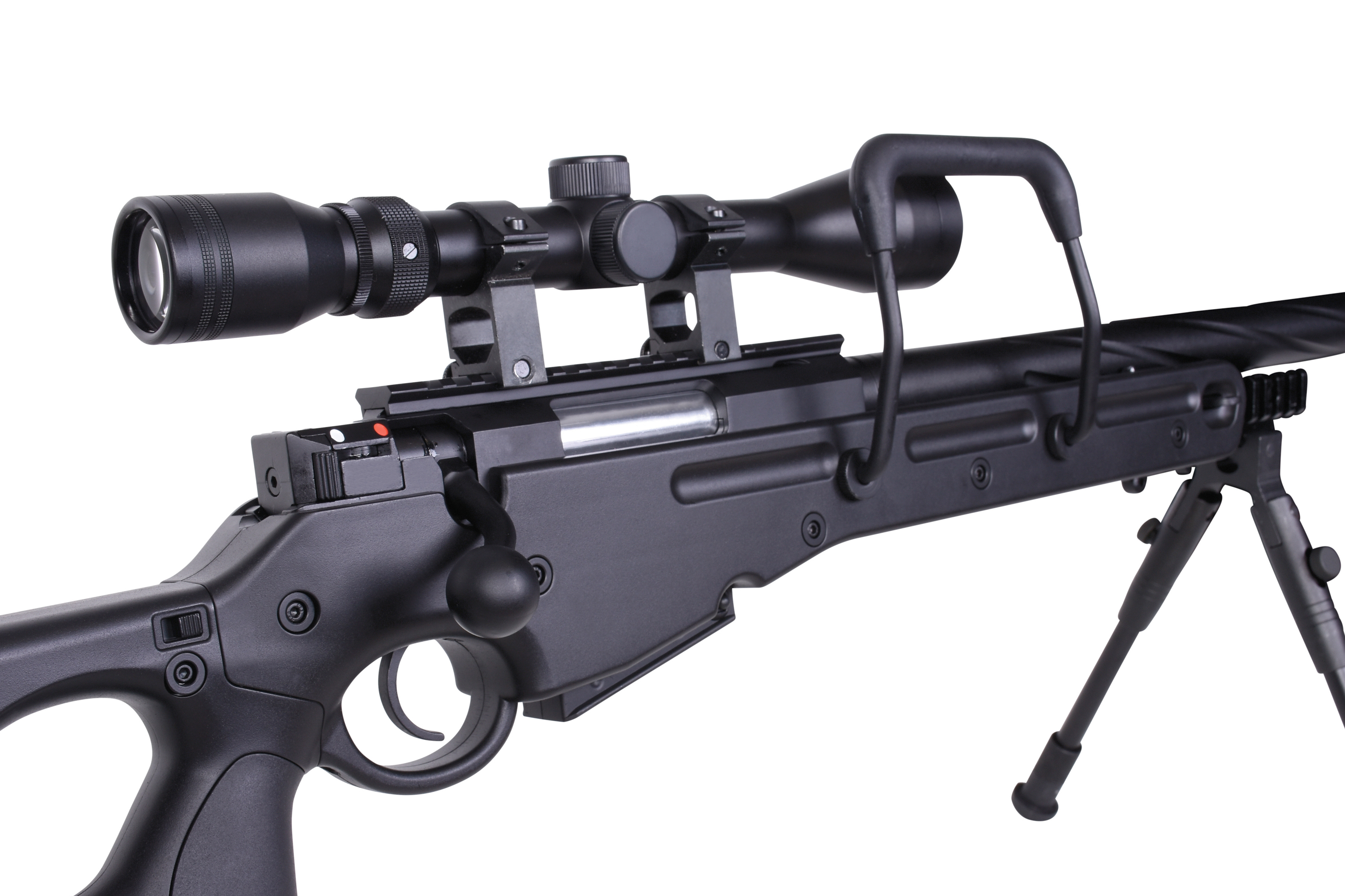 airmaX® 4420 Sniper Schwarz 6mm - Airsoft Federdruck