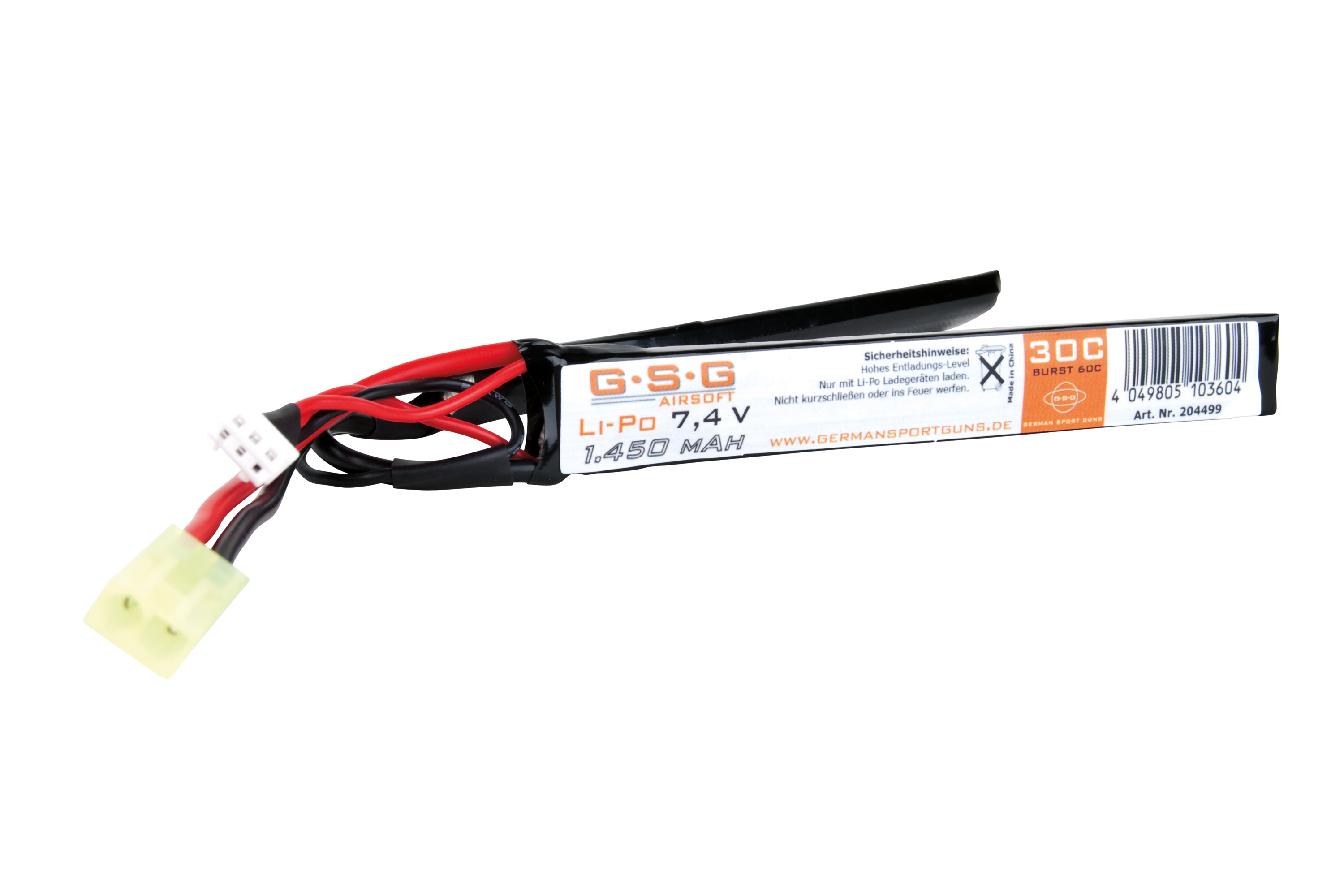 GSG Akku Li-Po 7,4V | 1.450 mAh - Airsoft